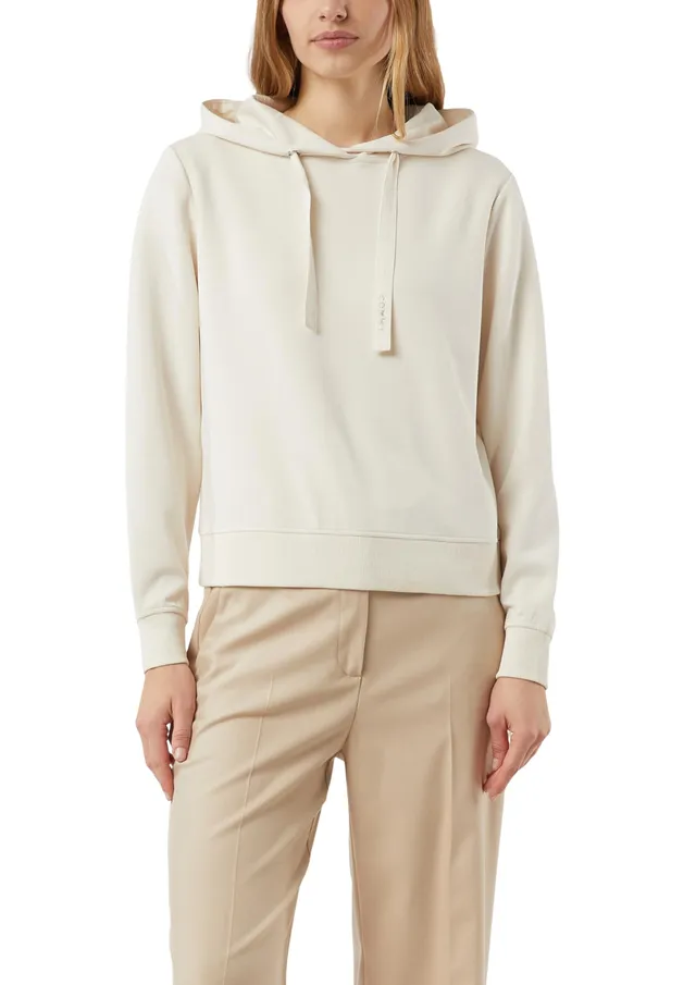 comma-kapuzenpullover-damen-gr-44-hoodie-schmucksteinchen image 1