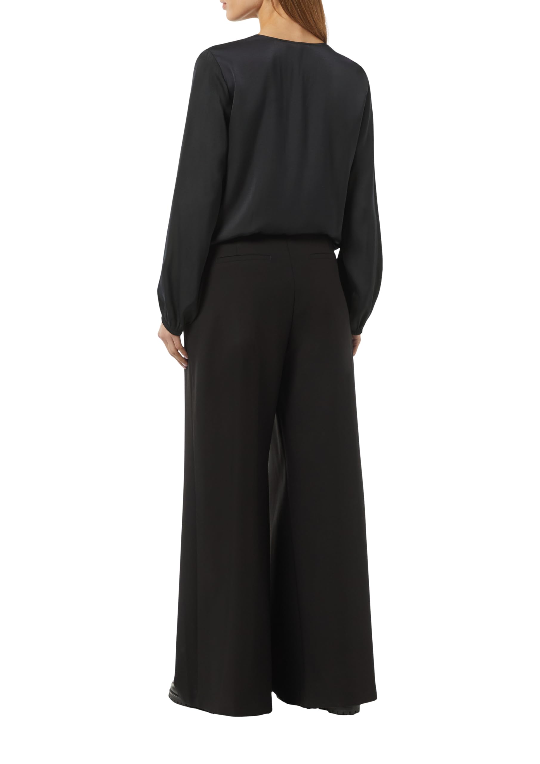 comma-satin-bluse-v-ausschnitt-elastisch-gr-34 image 2