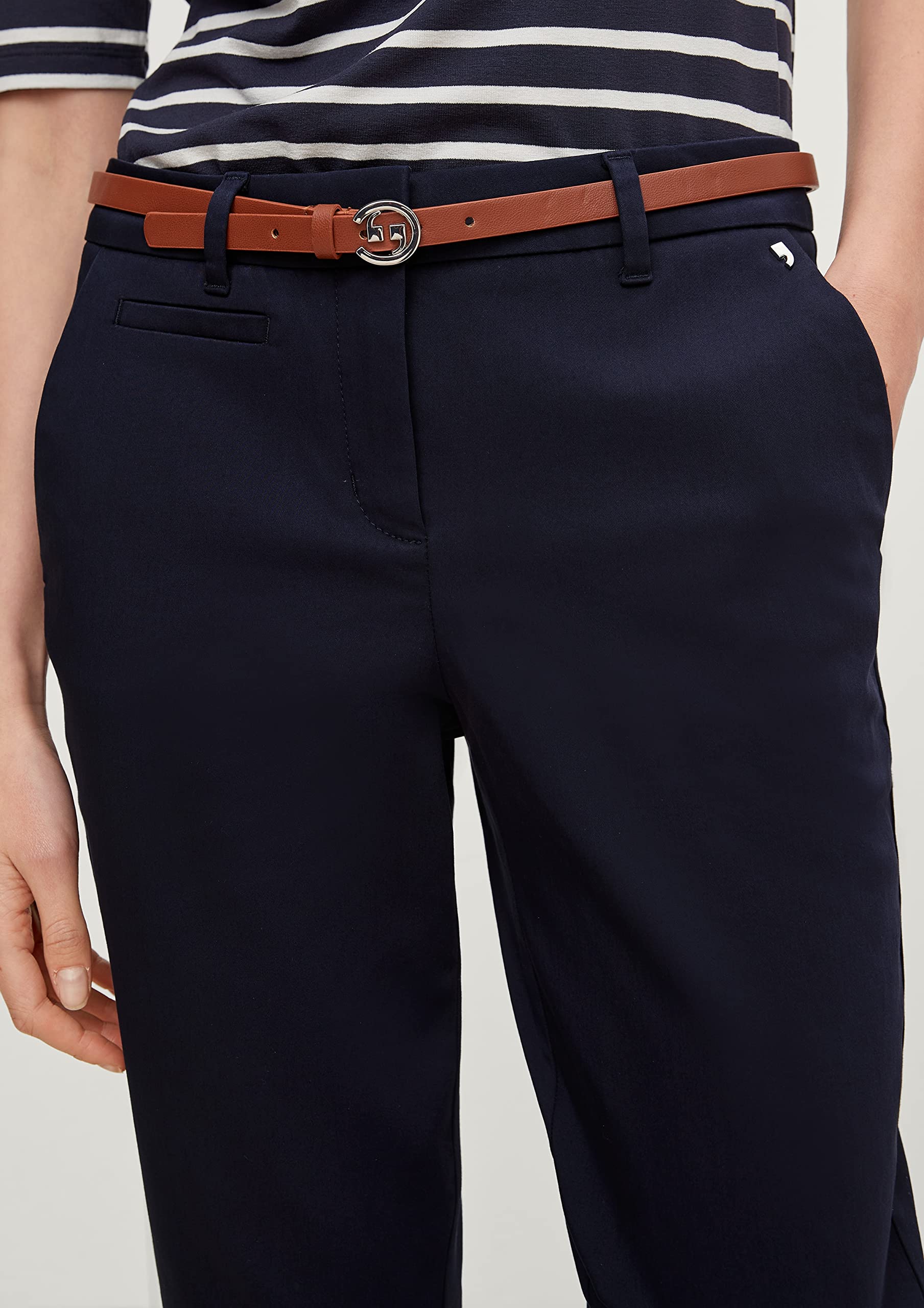 comma-chino-hose-mit-g-rtel-navy-gr-e-34 image 2