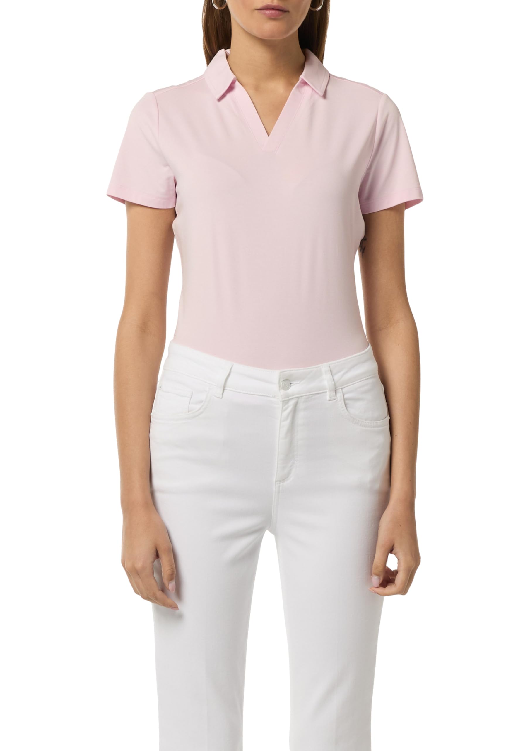 comma-2144941-t-shirt-slim-fit-rosa-gr-34-kragen image 1