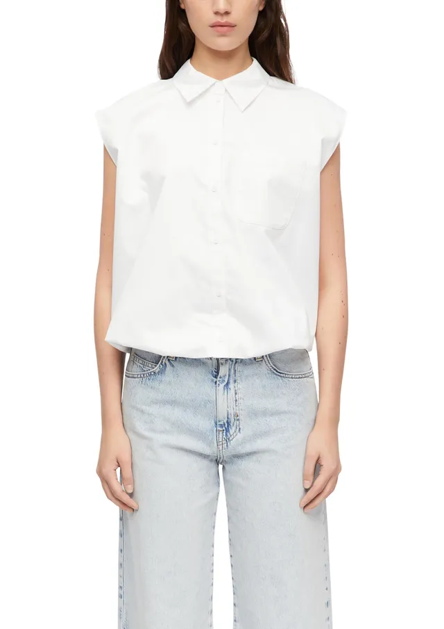 comma-blouses-relaxed-fit-bluse-rmellos-gr-e-42-baumwolle image 1