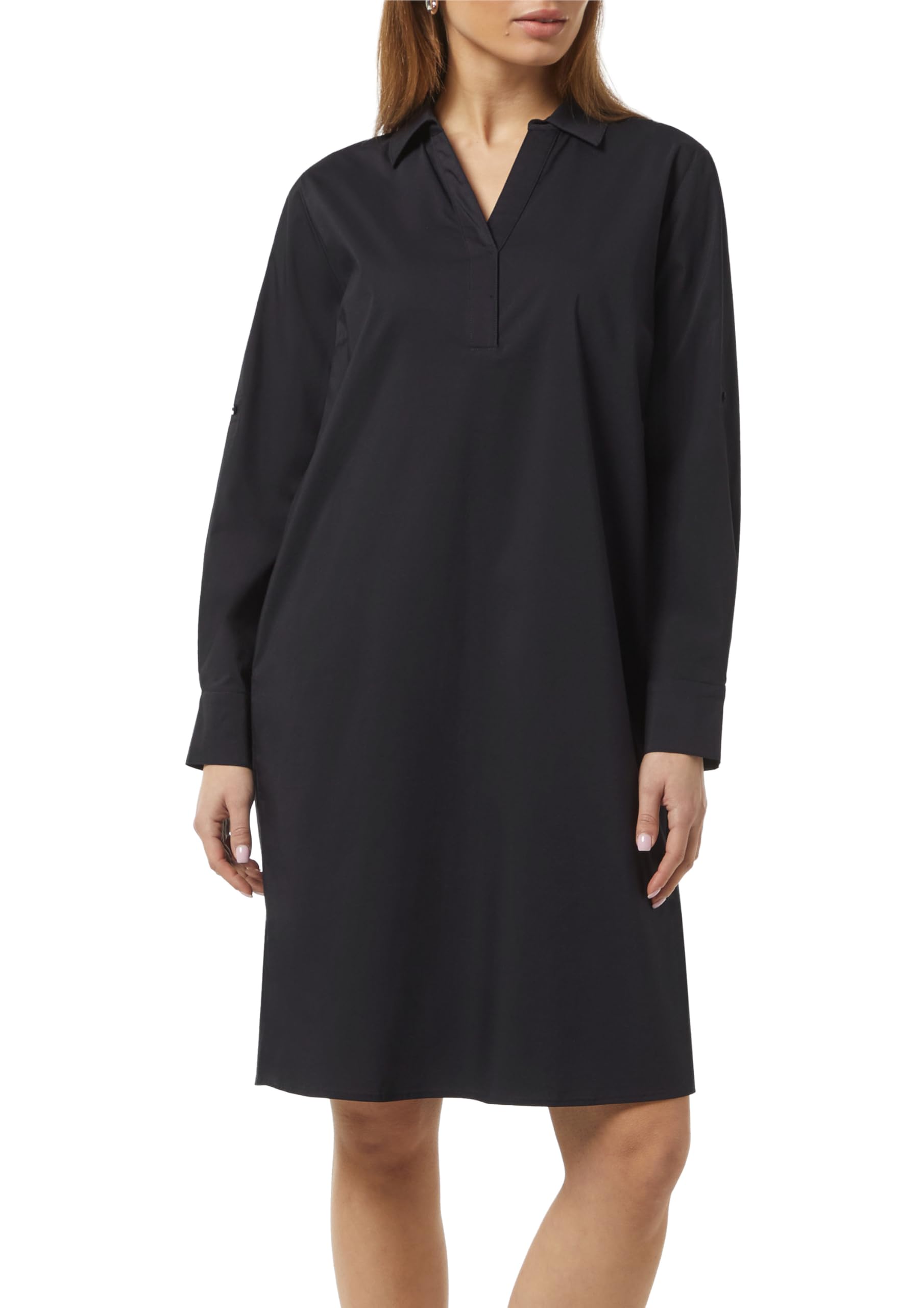 comma-businesskleid-gr-e-40-blau-midikleid-tunika image 1