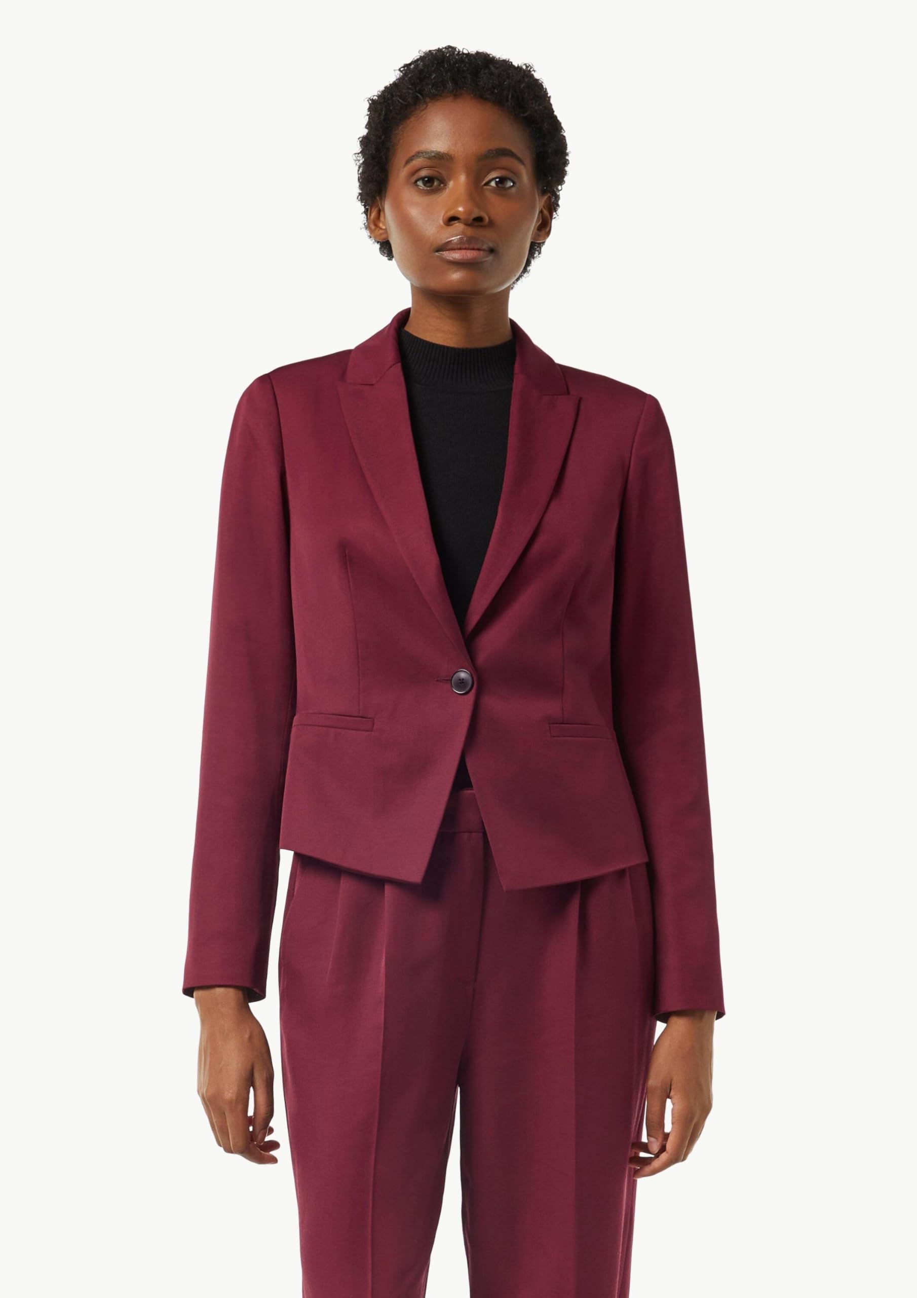 comma-blazer-kurz-damenblazer-reverskragen-business image 5