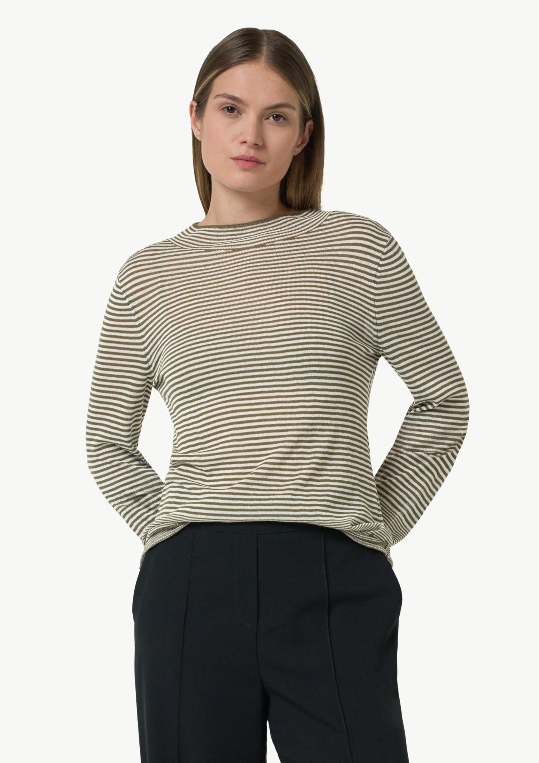 comma-strickpullover-damen-hell-olivgr-n-gr-36-transparent image 6