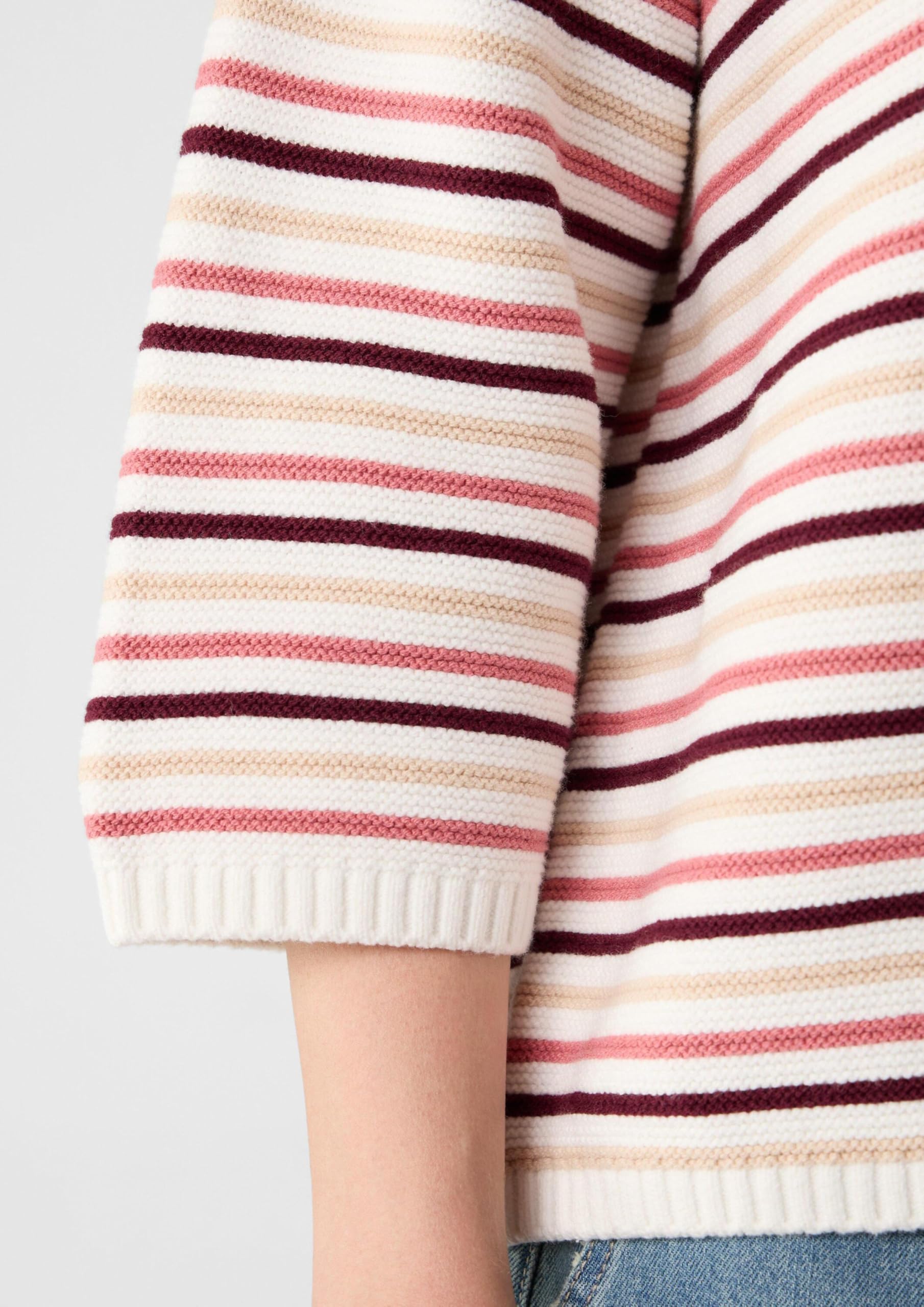 comma-knitwear-gestreifter-strickpullover-xs-relaxed-fit image 6