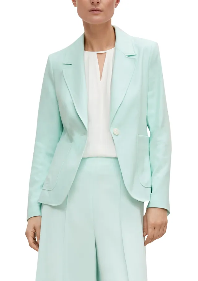 comma-60-2-61-15-152-blazer-gr-44-t-rkis-elastisch image 1