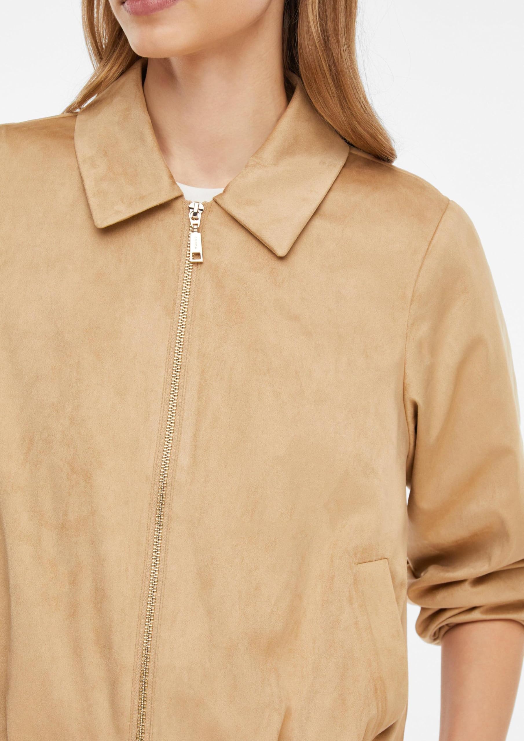 comma-blouson-veloursleder-optik-falten-gr-e-44 image 3