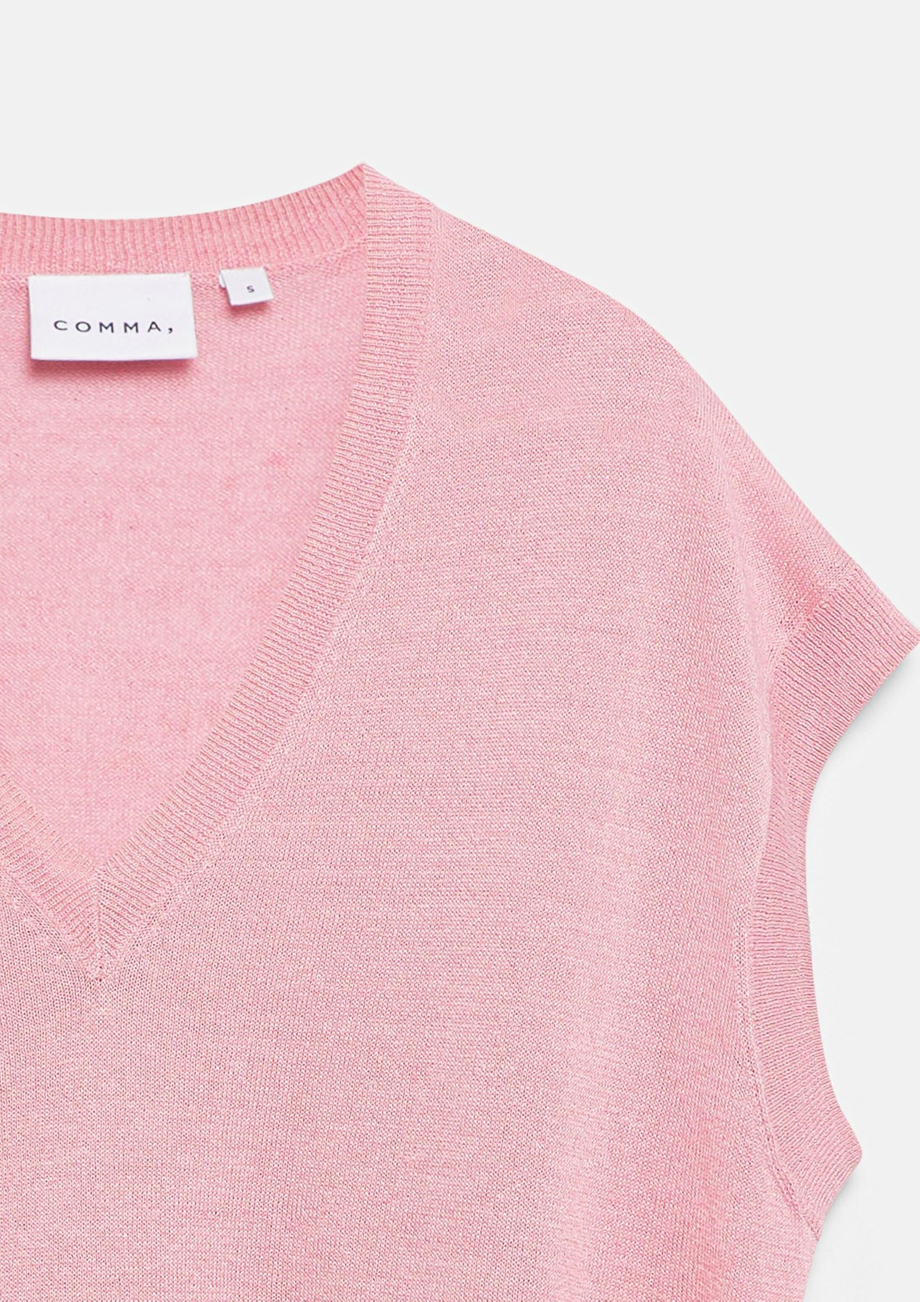 comma-strickpullover-leinenmix-gr-l-damen-pullover-v-ausschnitt image 5