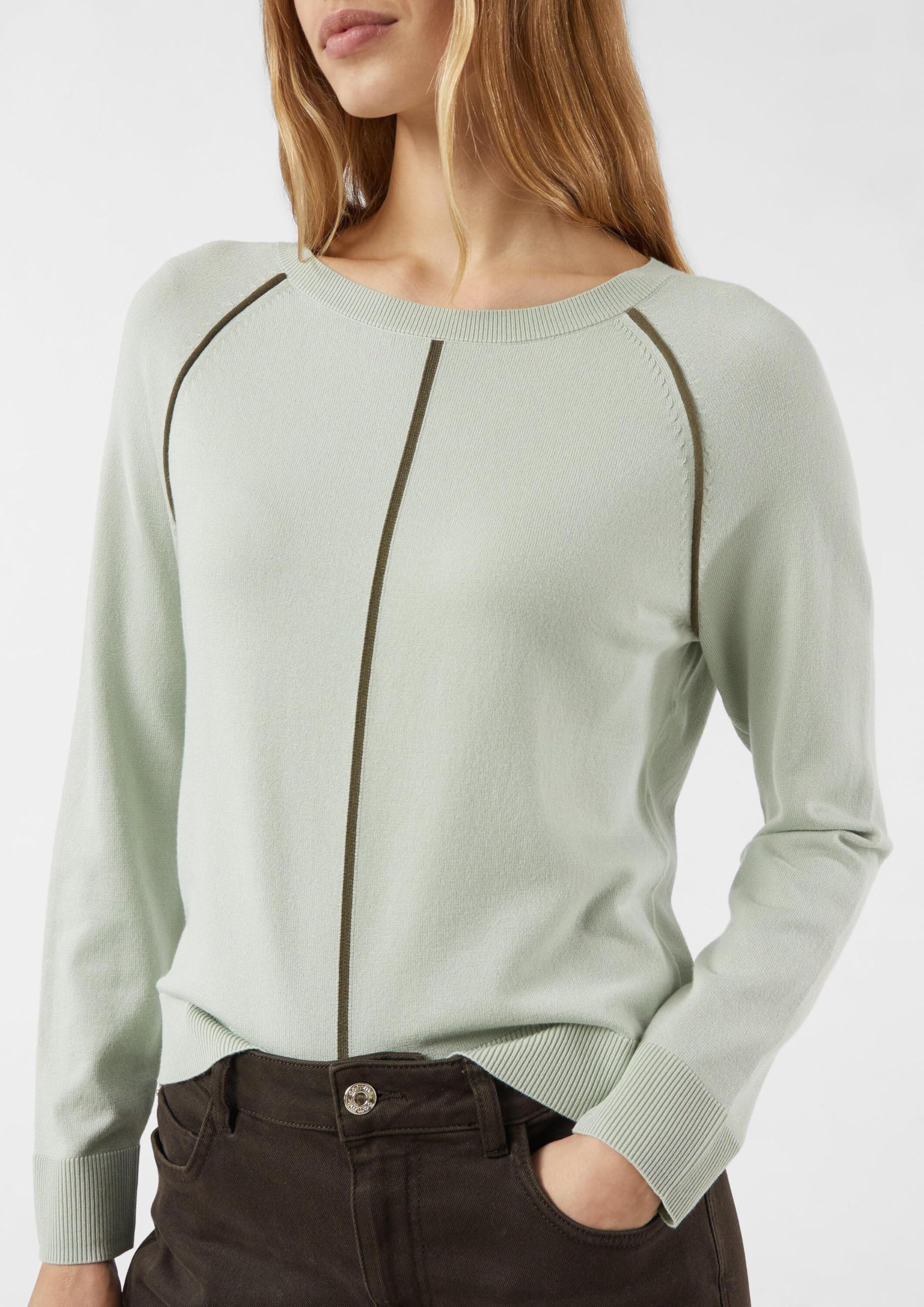 comma-strickpullover-feinstrick-beige-38-streifen image 4