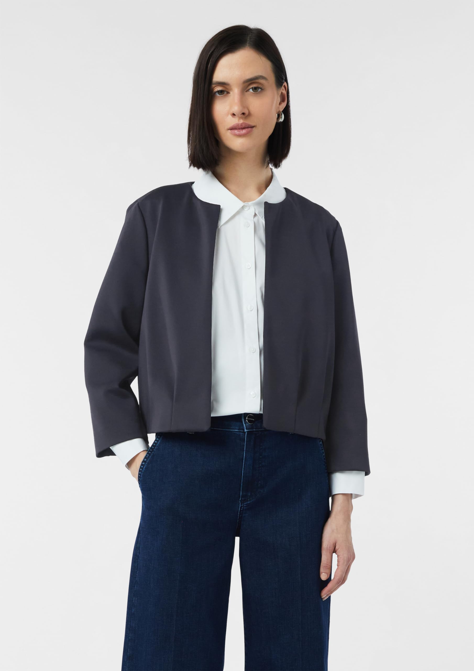 comma-offene-scuba-jacke-im-boxy-fit-gr-e-44-navy image 3