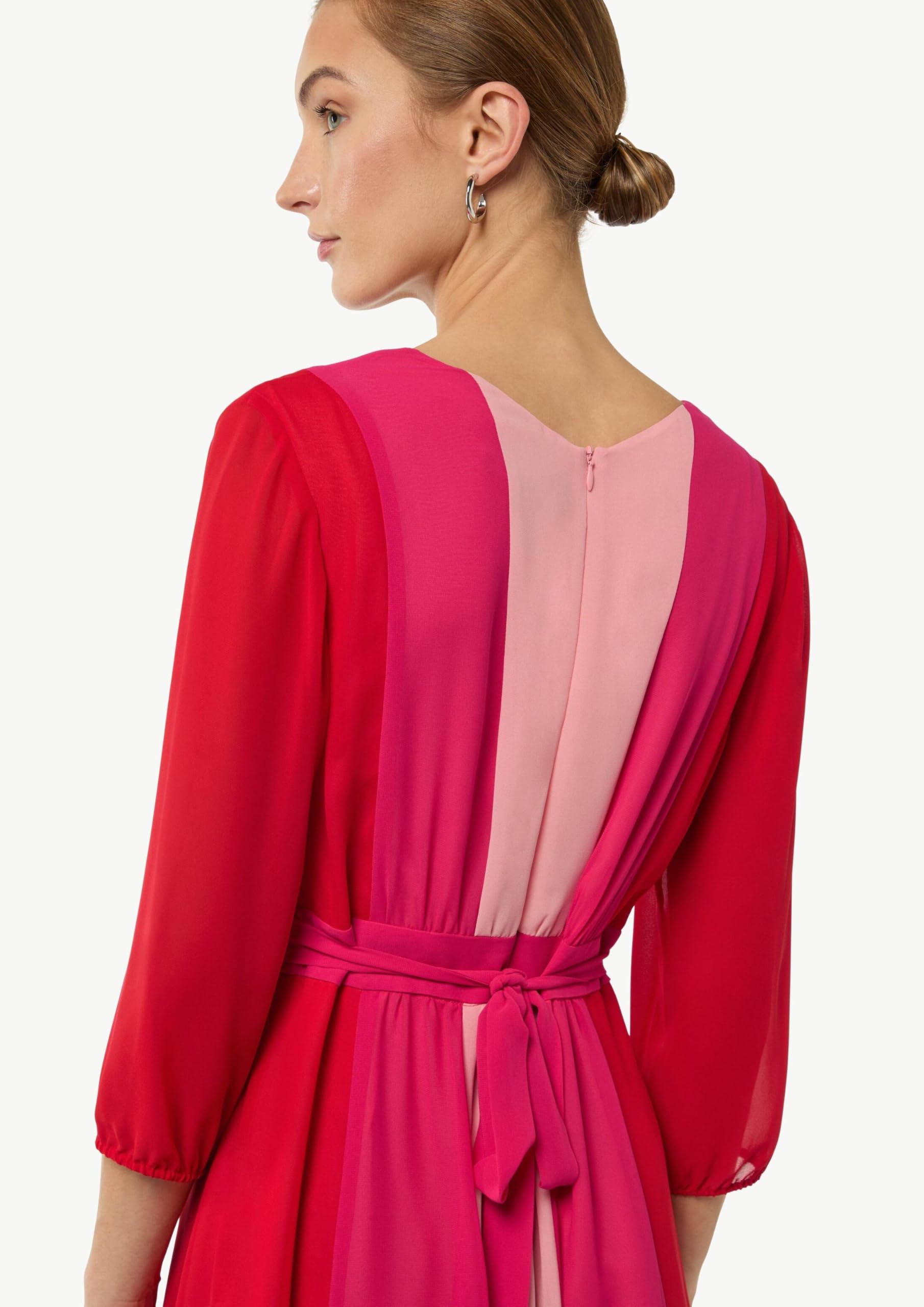 comma-kleid-bindeg-rtel-gr-e-36-v-ausschnitt image 4