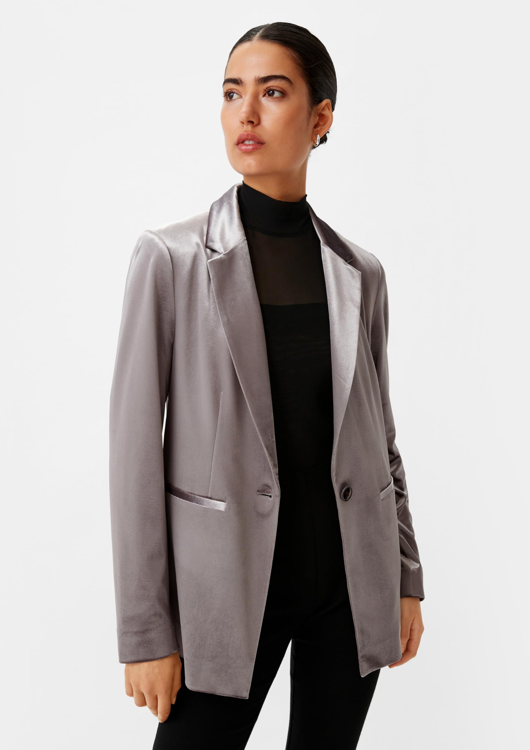 comma-blazers-samt-blazer-gr-e-44-glamour-schimmernd image 5