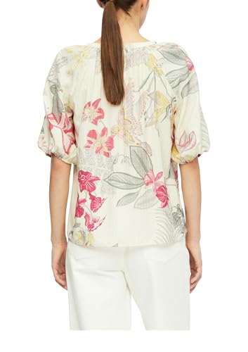 comma-blouses-bluse-gr-38-tunika-abstrakt-viskose-kurzarm image 6
