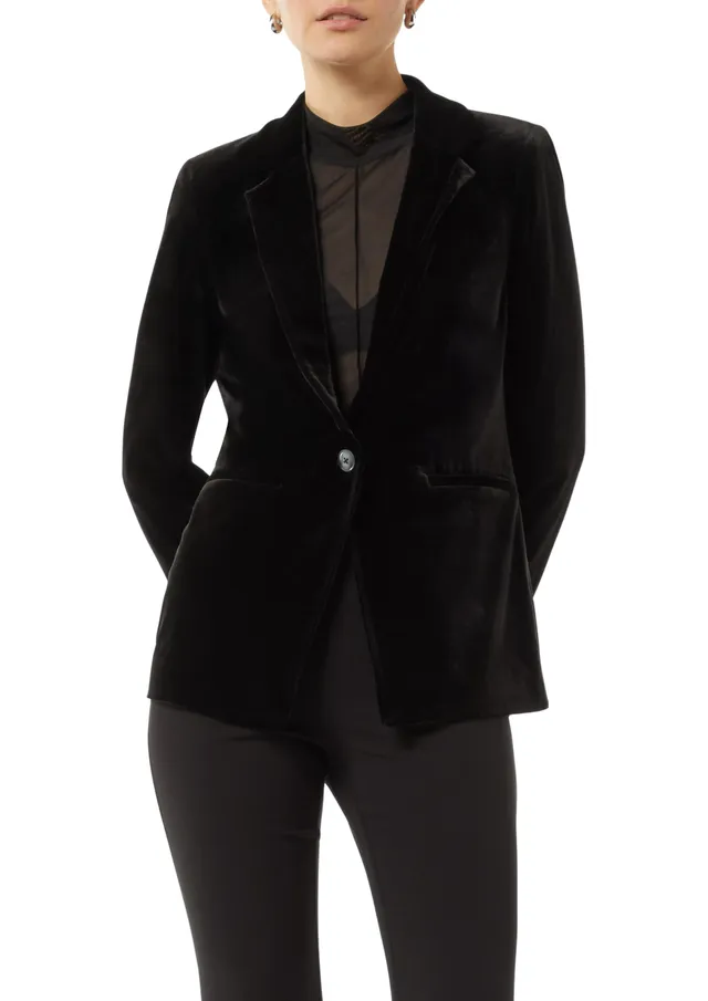 comma-2157968-samt-blazer-anzugjacke-schwarz-gr-40 image 1