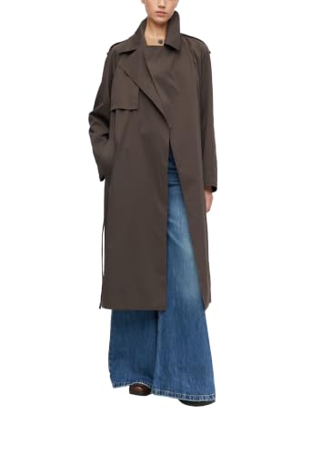 comma-trenchcoat-relaxed-fit-mantel-damen-bindeg-rtel-twill image 8
