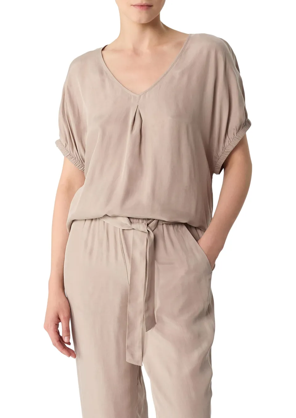comma-2171700-bluse-kurzarm-damen-sommerbluse image 1