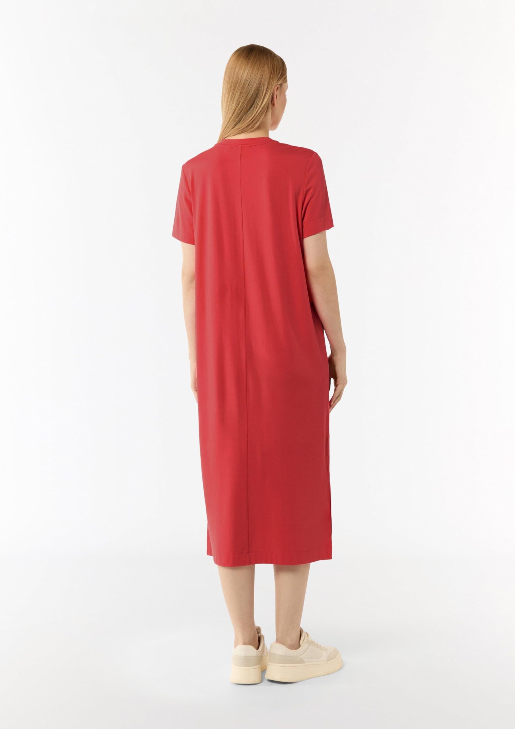 comma-dresses-kleid-rundhals-gr-34-granatapfel image 6