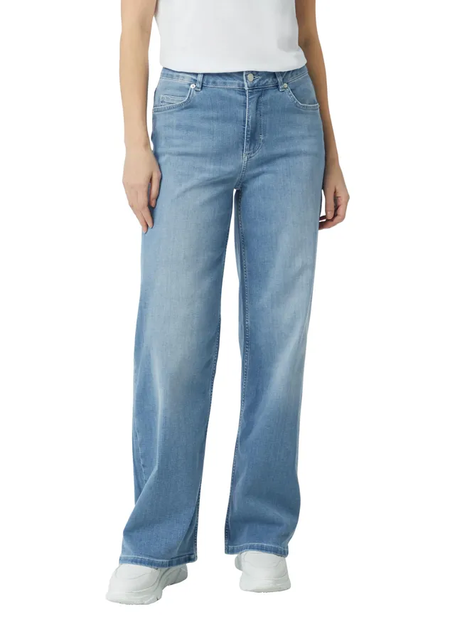 comma-jeans-elastische-wide-leg-jeans-gr-44 image 1