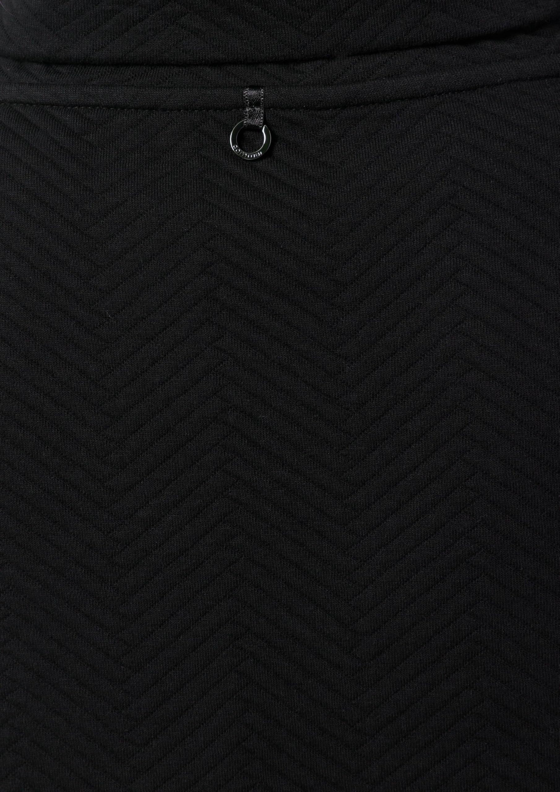 comma-sweatshirt-rollkragen-strukturmuster-baumwolle image 5
