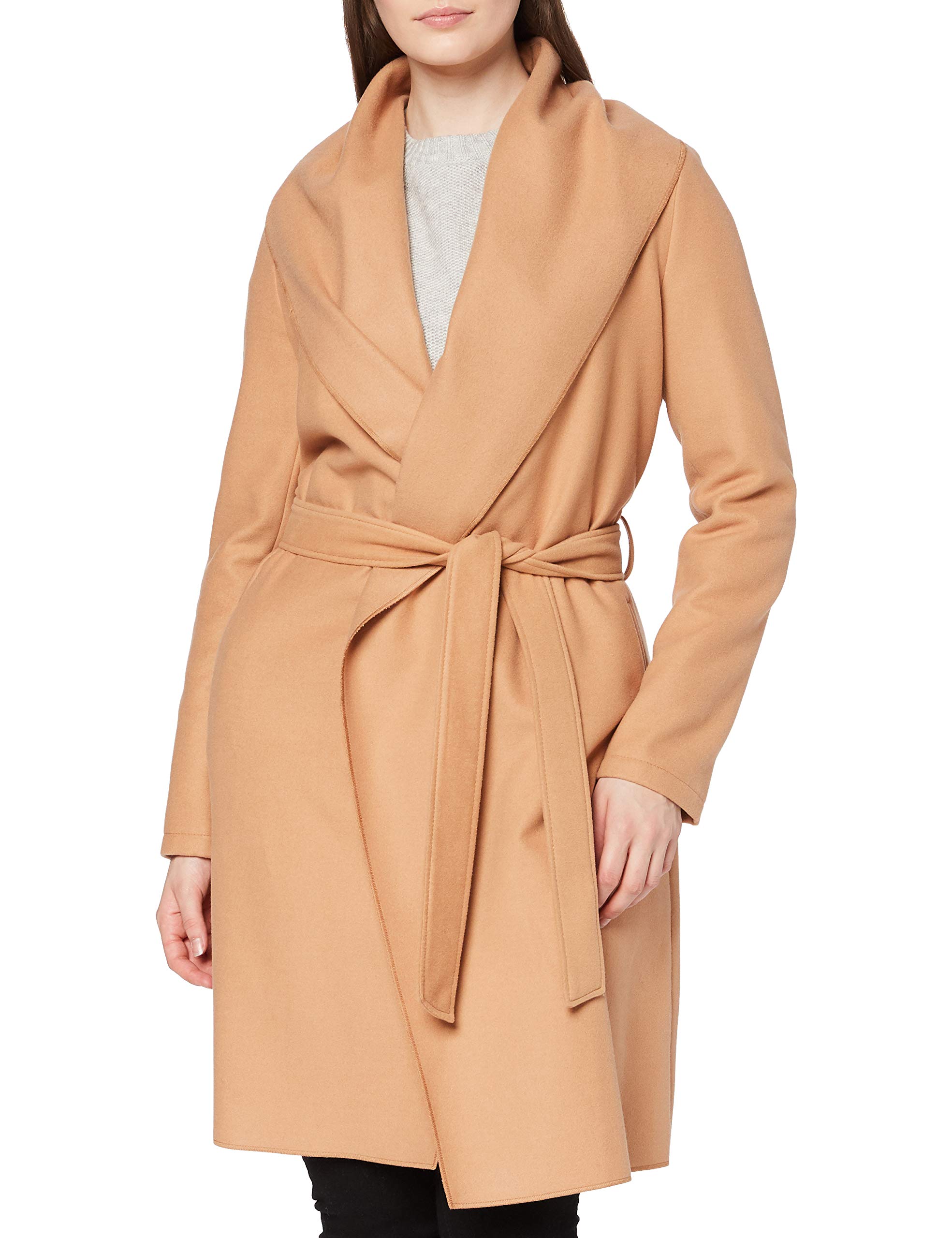 comma-bergangsjacke-tan-8748-damen-schalkragen image 2