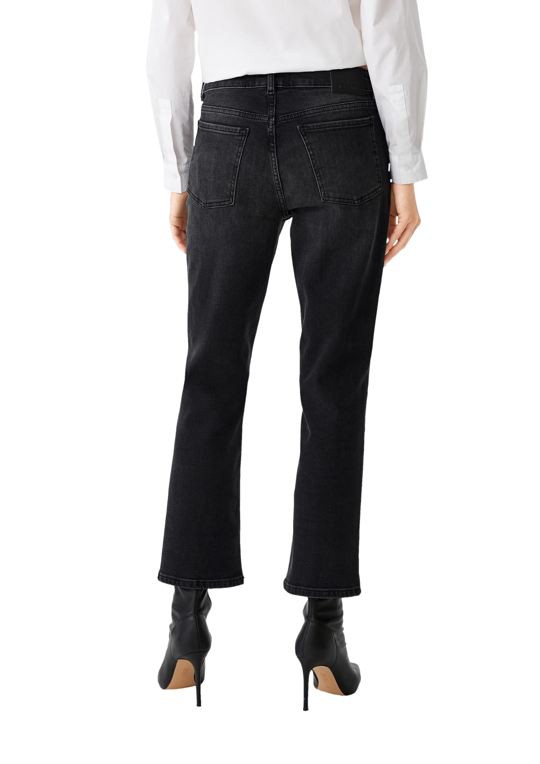 comma-jeans-regular-fit-straight-leg-jeans-dunkelgrau-42 image 2
