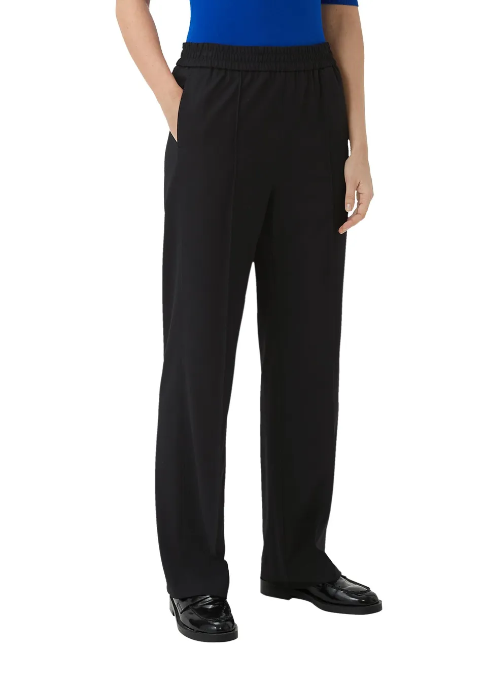 comma-loose-hose-gr-36-semi-wide-leg-weit image 1