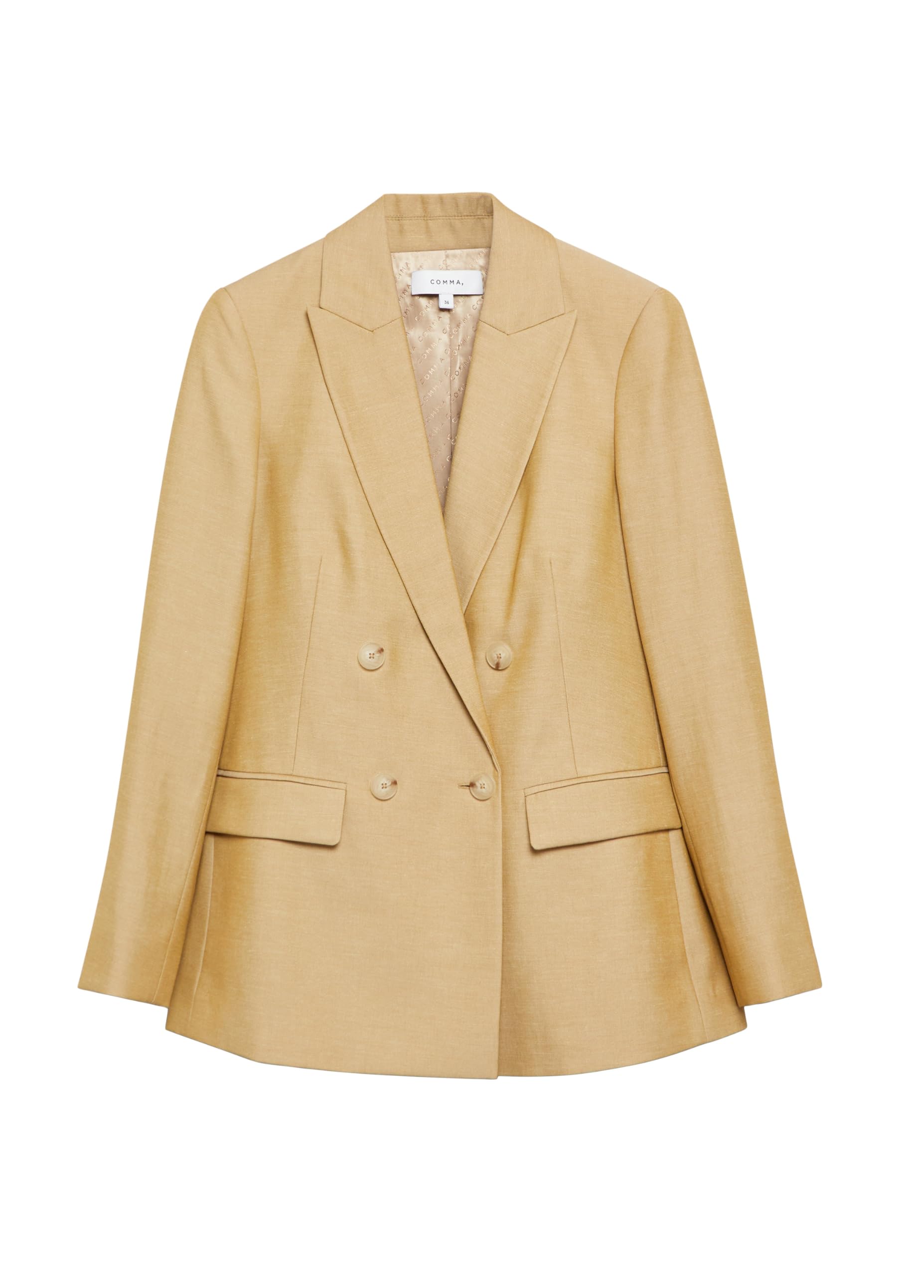comma-damen-blazer-leinenmix-reverskragen-gr-e-34 image 3