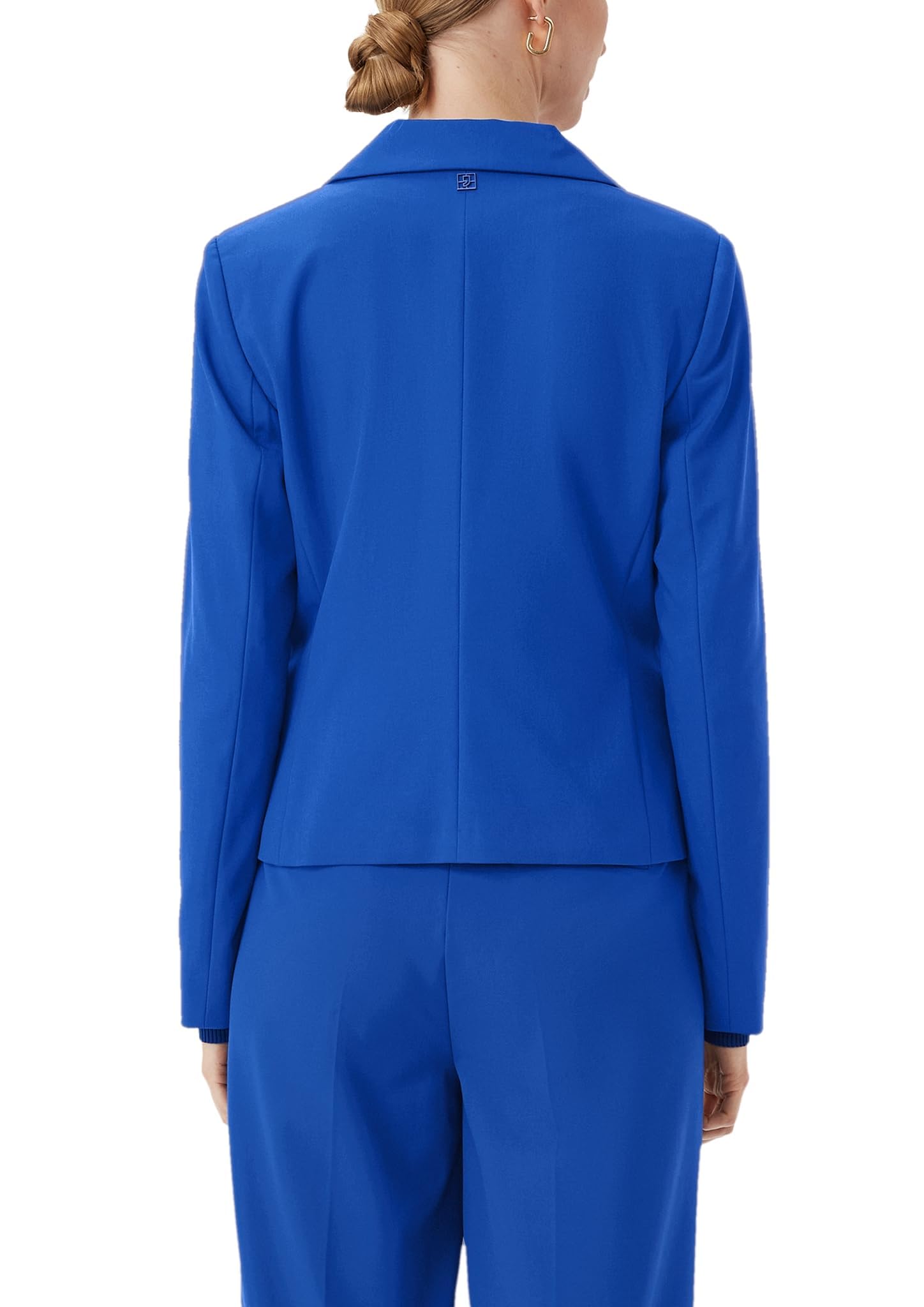 comma-blazer-tailliert-damenblazer-ozeanblau-gr-46 image 8