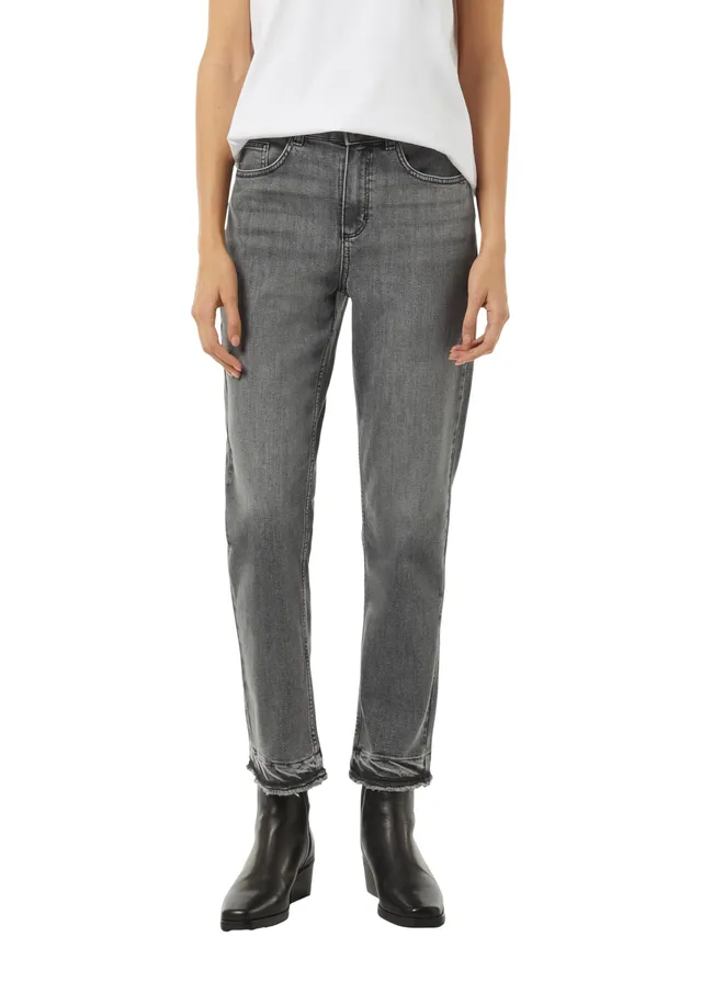 comma-jeans-straight-leg-jeans-fransensaum-42 image 1