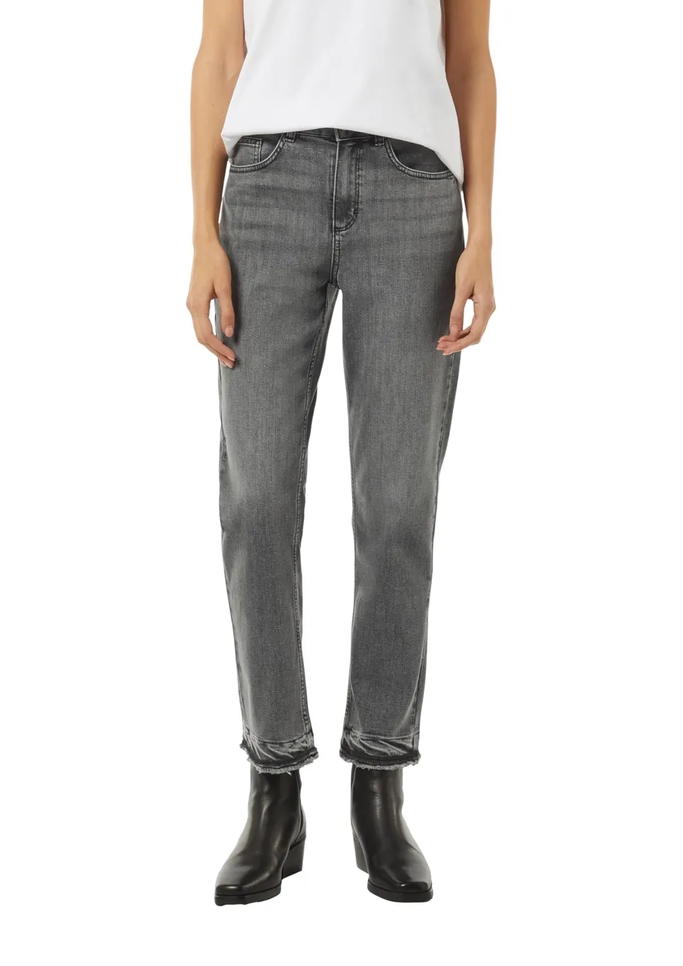 comma-jeans-straight-leg-jeans-fransensaum-42 image 1
