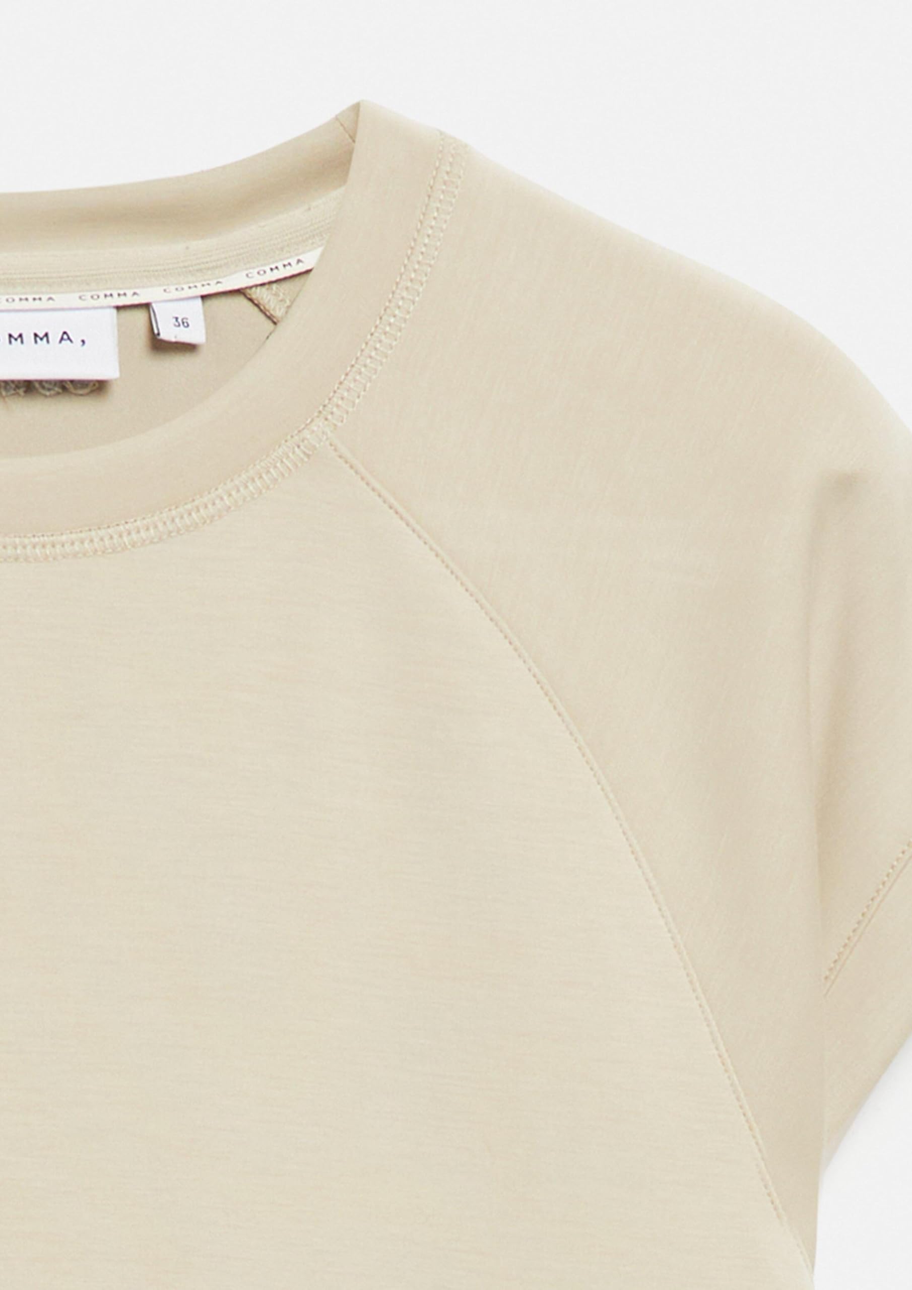 comma-damen-sweatshirt-kurzarm-rundhals-gr-44-regular-fit image 5