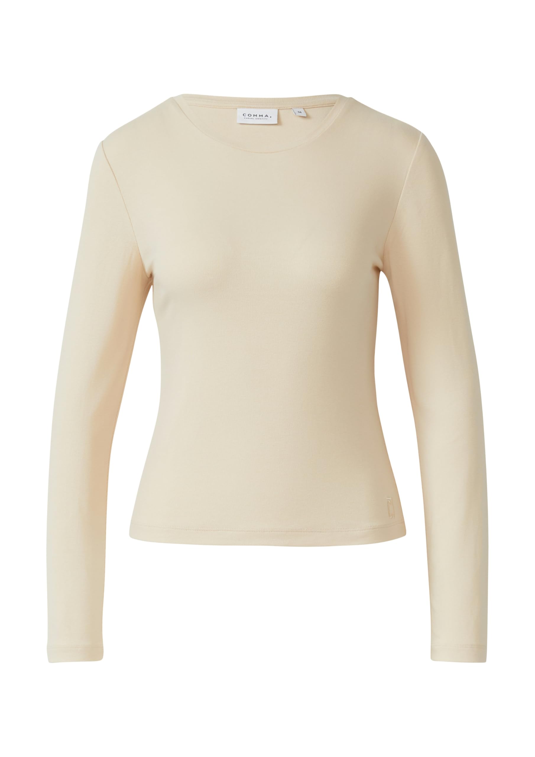 comma-2175484-longsleeve-logo-stickerei-olivgr-n-gr-42 image 3