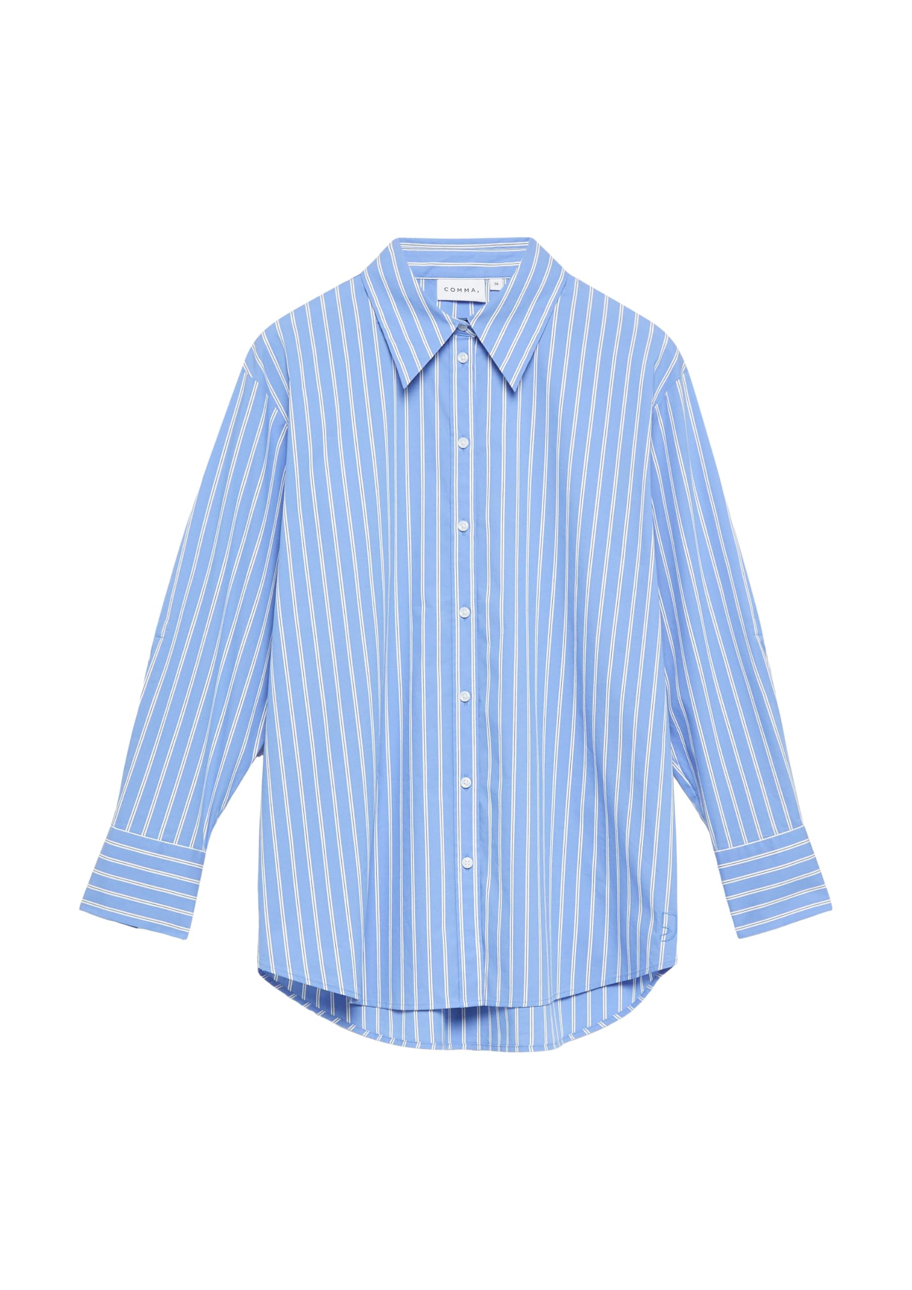 comma-oversize-bluse-popeline-langarm-gr-44 image 4