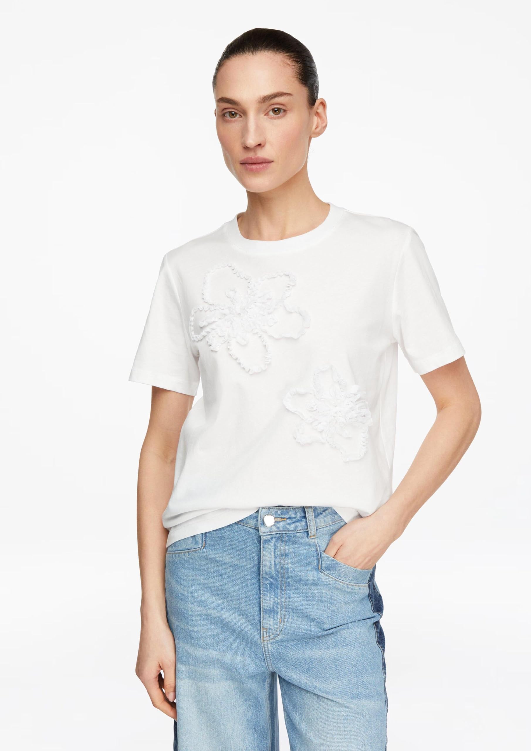 comma-t-shirt-blumenapplikationen-gr-e-36 image 6