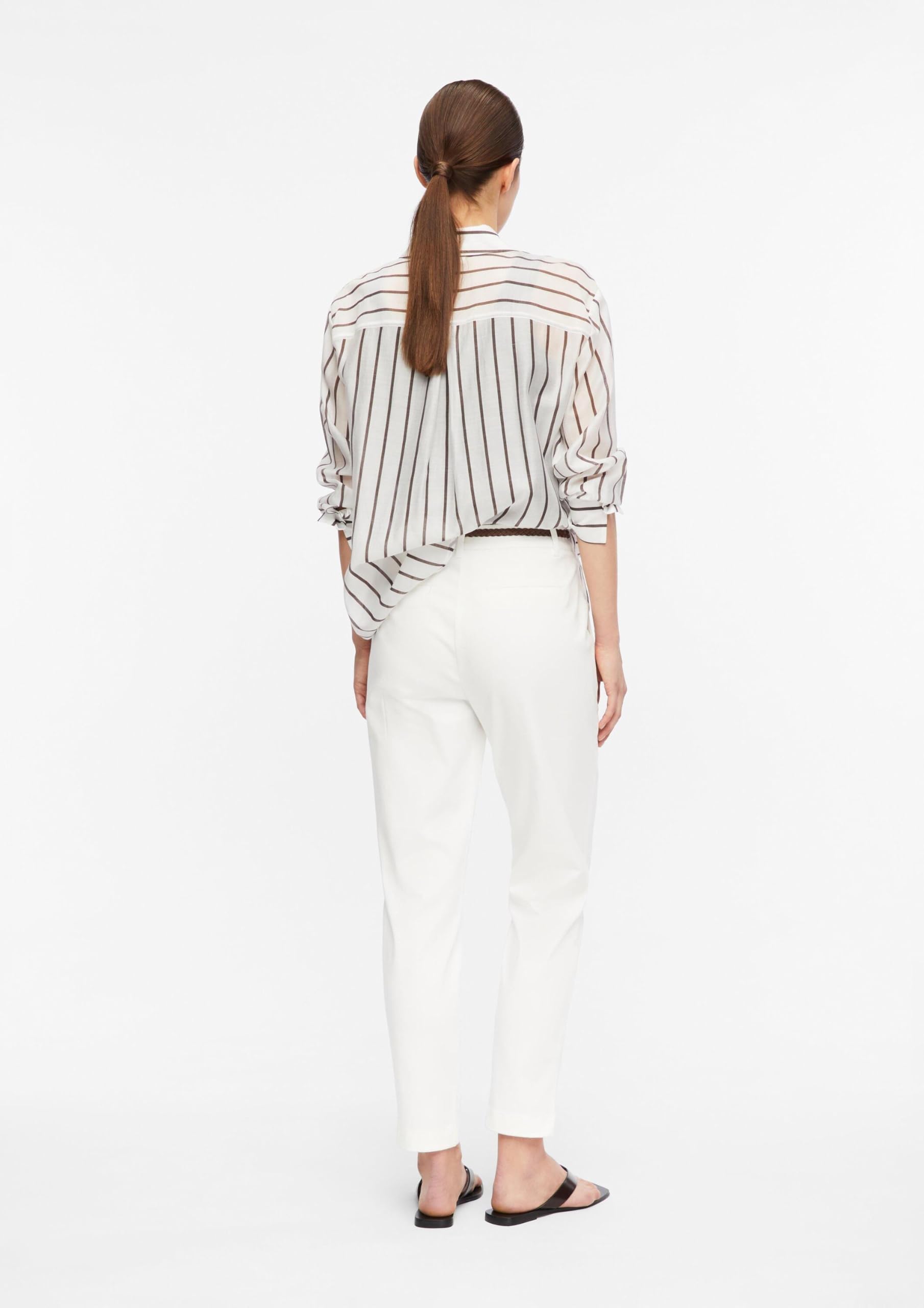 comma-chino-damen-tapered-ankle-mit-g-rtel-gr-34 image 7
