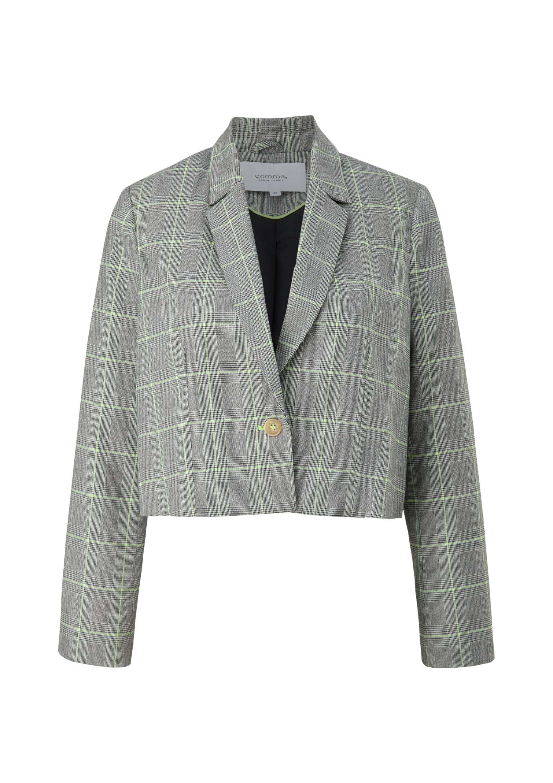comma-blazers-blazer-damen-schiefergrau-gr-e-36 image 3