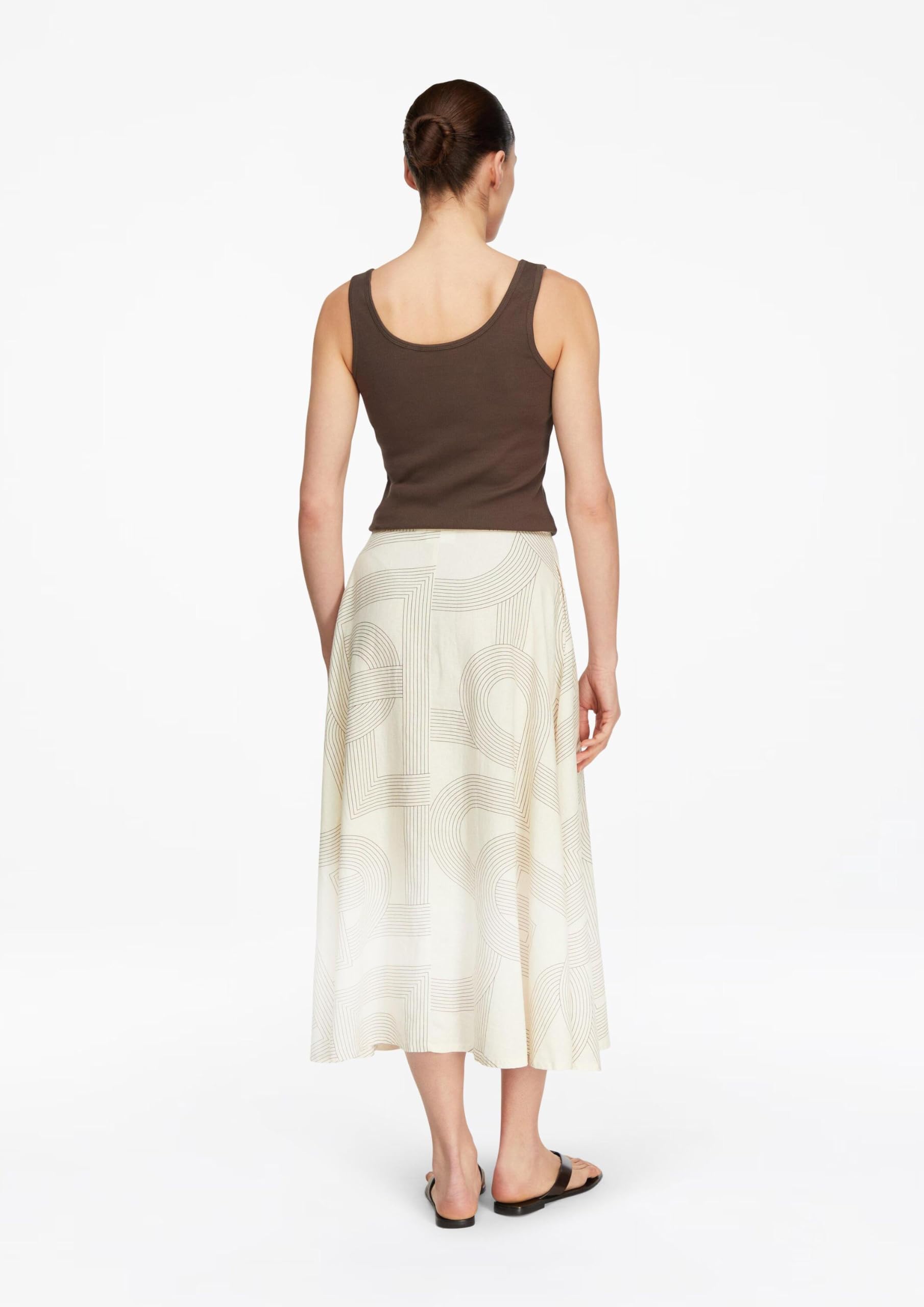 comma-2179688-leinenrock-lang-rock-damen-leinen image 7