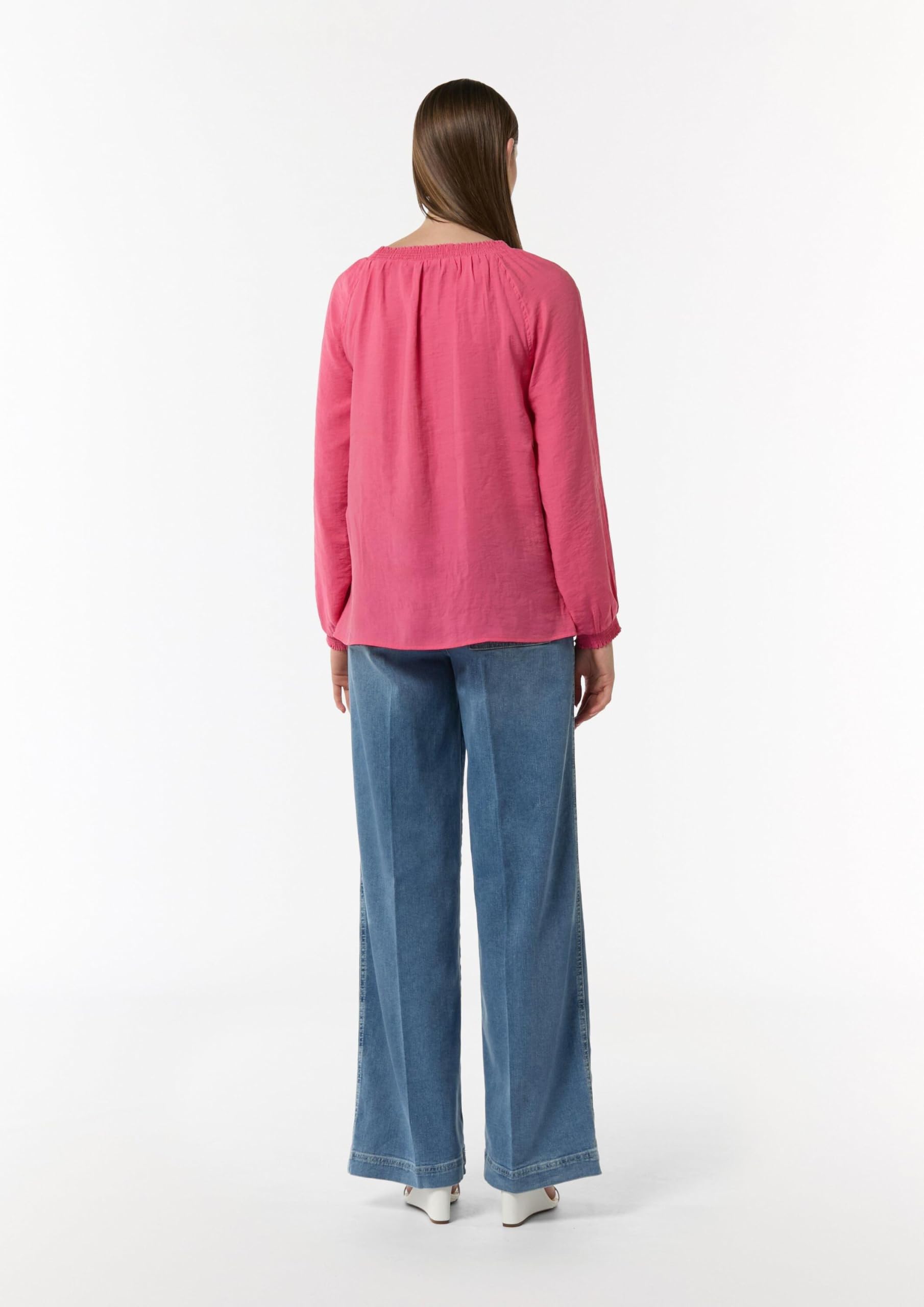 comma-blouses-bluse-elastischer-ausschnitt-gr-e-42-regular-fit image 6
