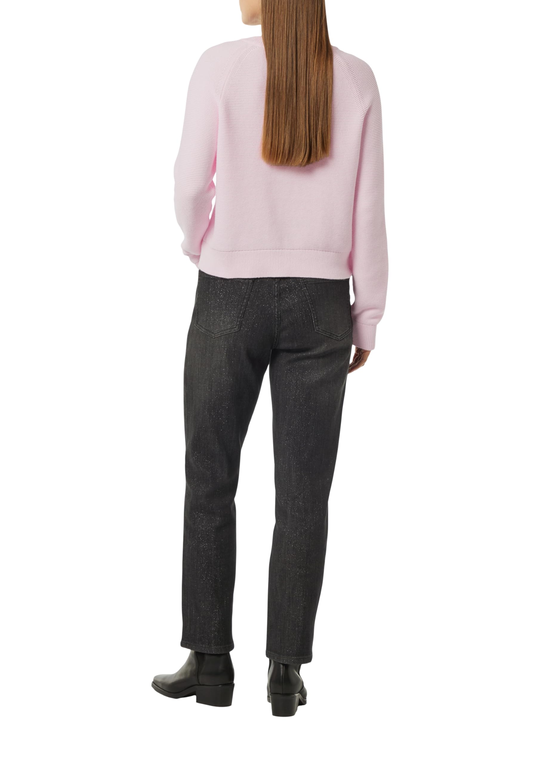 comma-jackets-kurze-strickjacke-raglan-rmel-cardigan-sandfarben image 2