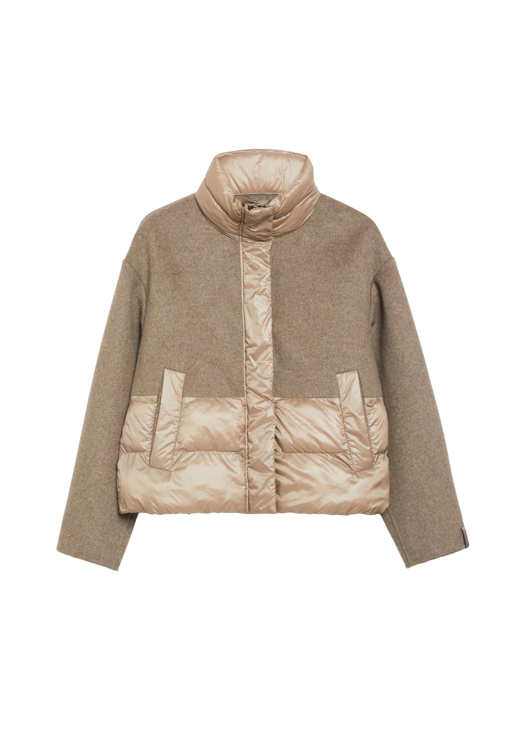 comma-outdoor-jacke-doubleface-beige-xs-mit-stehkragen image 4