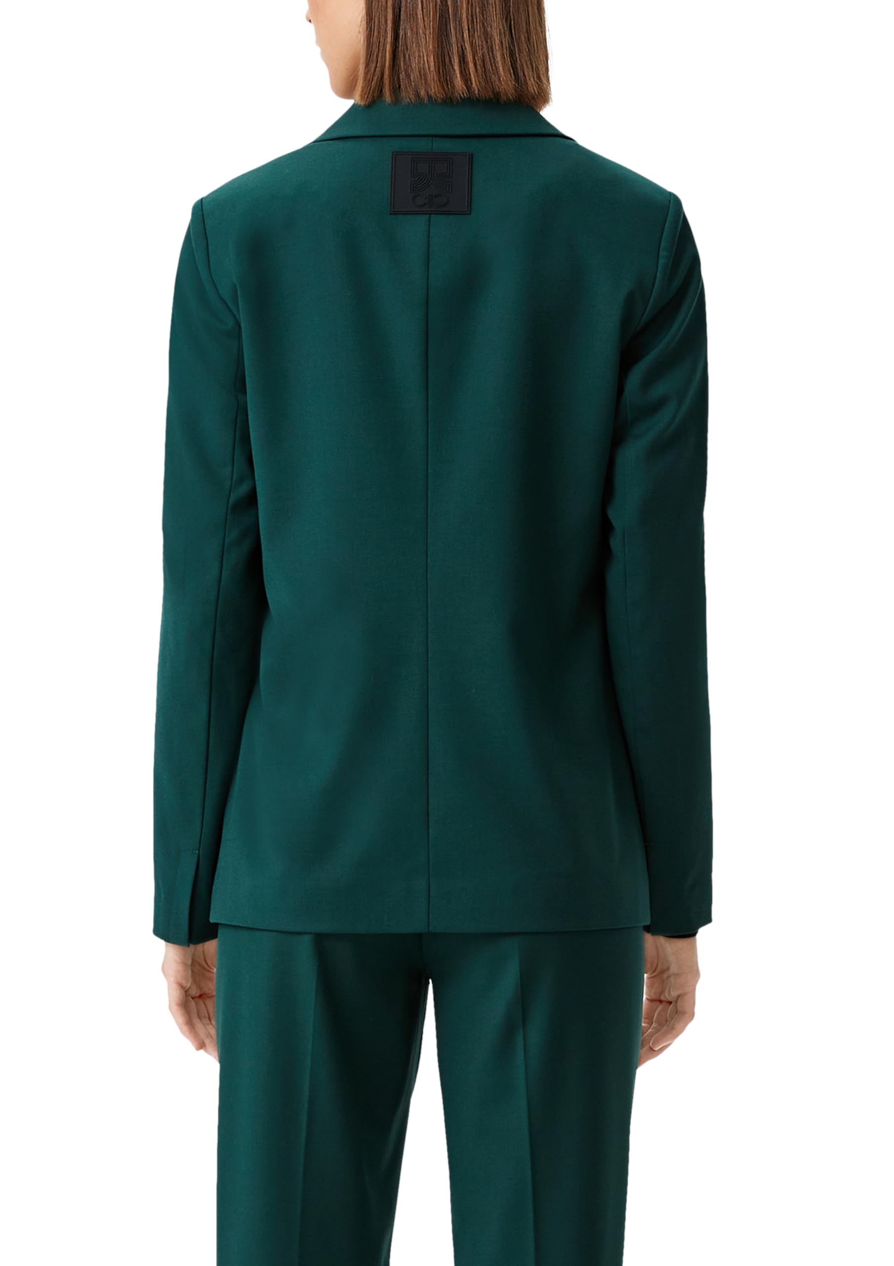 comma-taillierter-blazer-twill-stretch-damen image 2