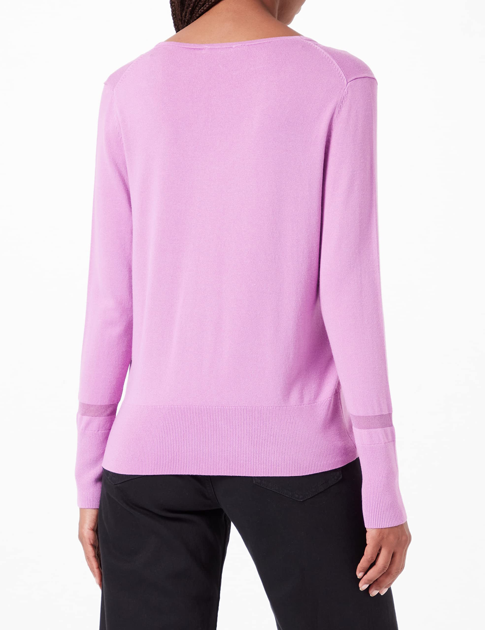 comma-pullover-v-ausschnitt-gr-36-pink-damen-strickpulli image 4
