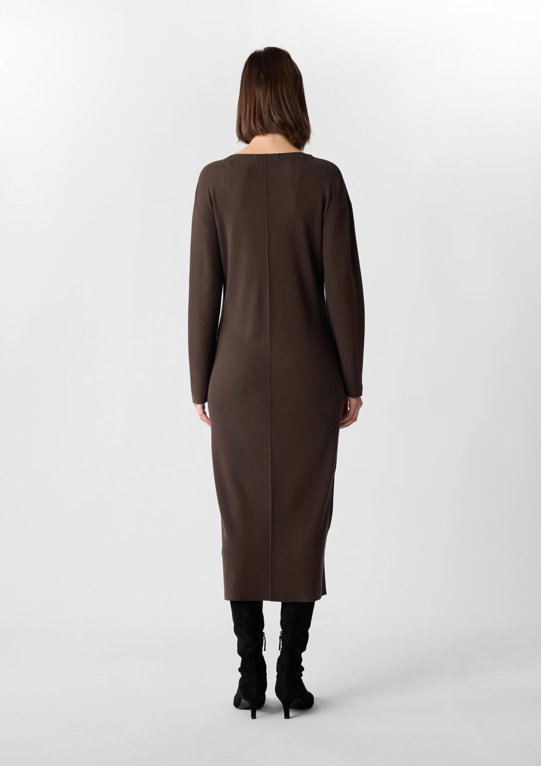 comma-rippstrickkleid-damen-gr-46-mit-schultern image 8