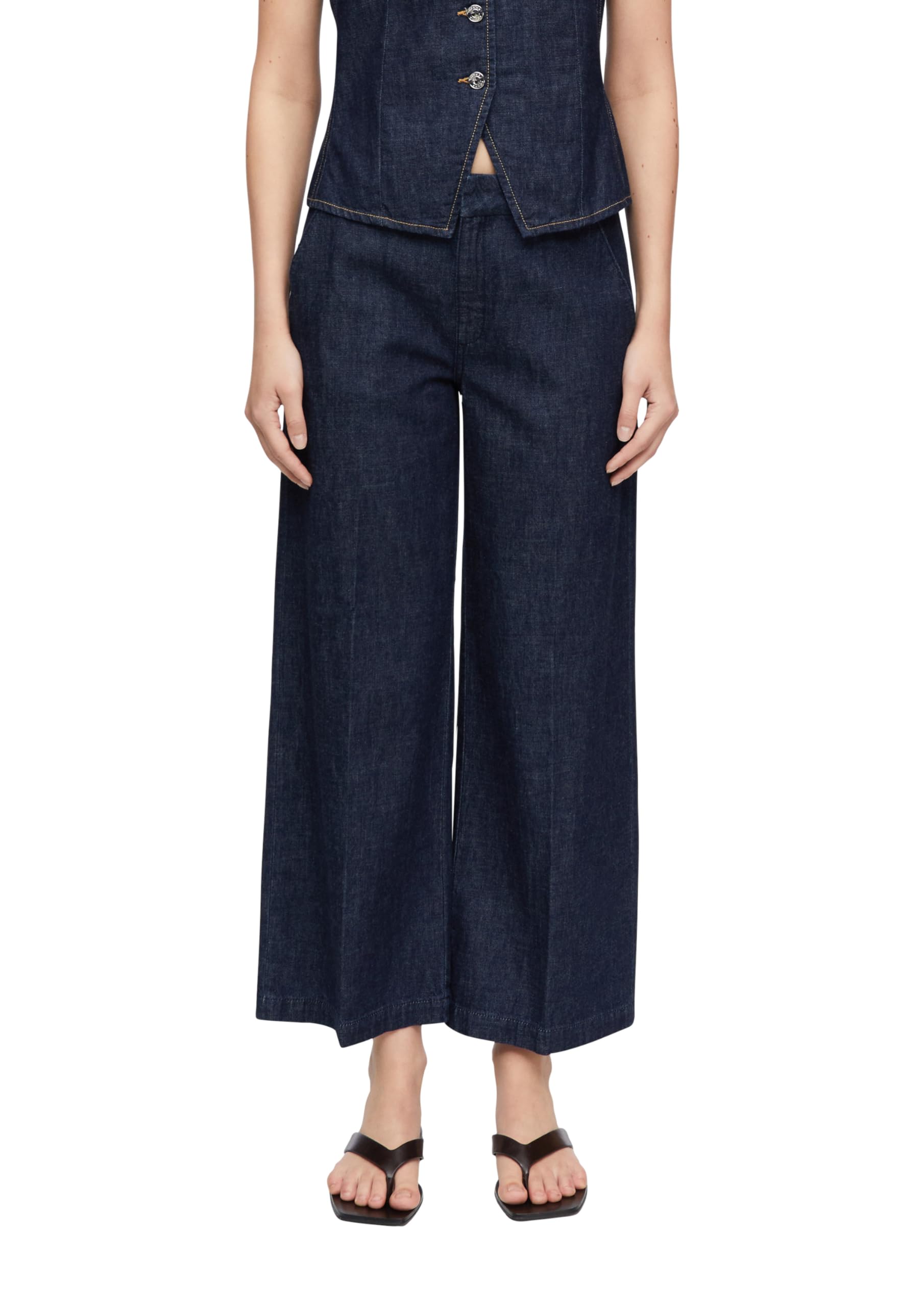 comma-2182074-culotte-jeans-wide-leg-7-8-gr-40 image 1