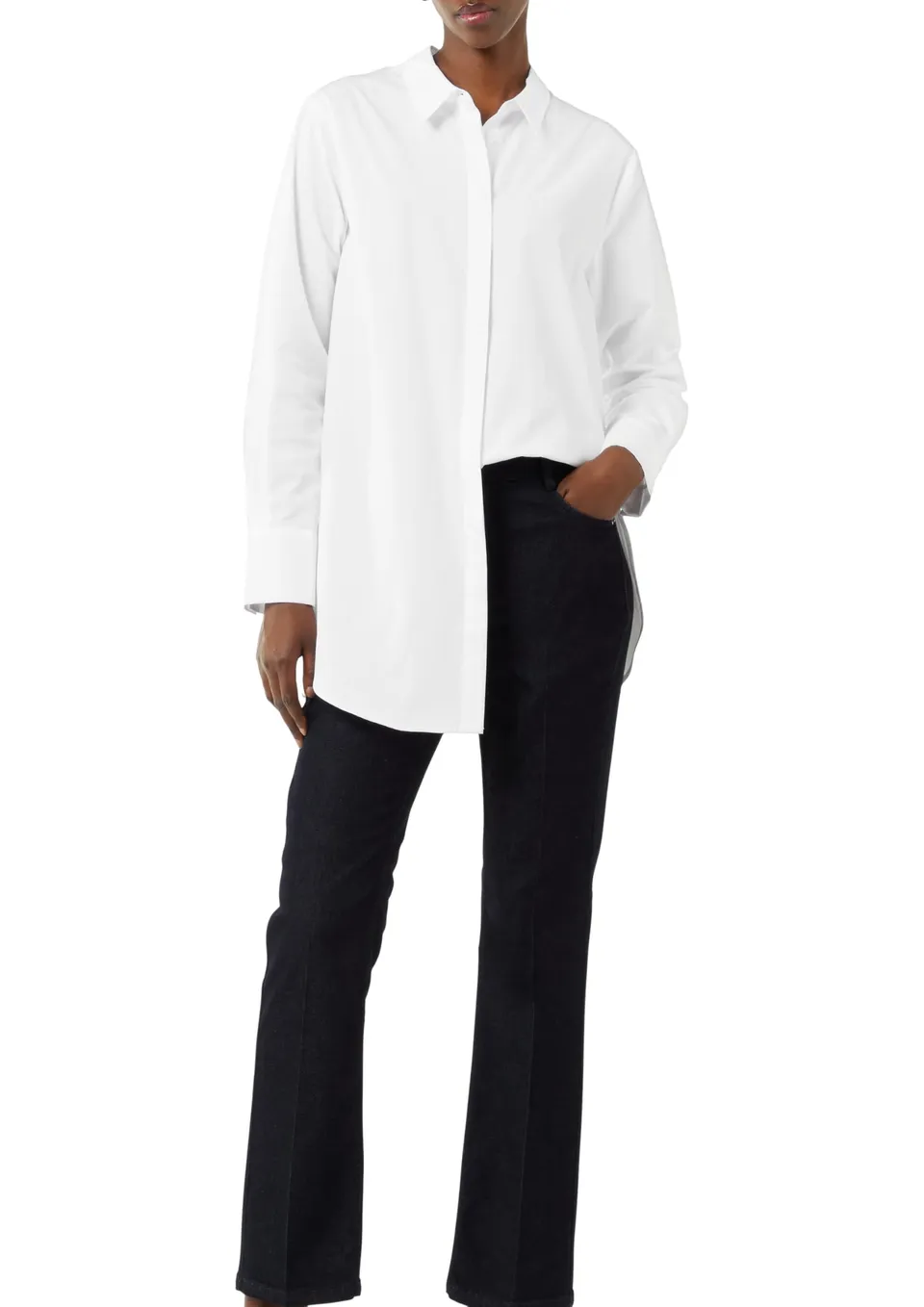 comma-blouses-bluse-wei-gr-34-baumwolle image 1
