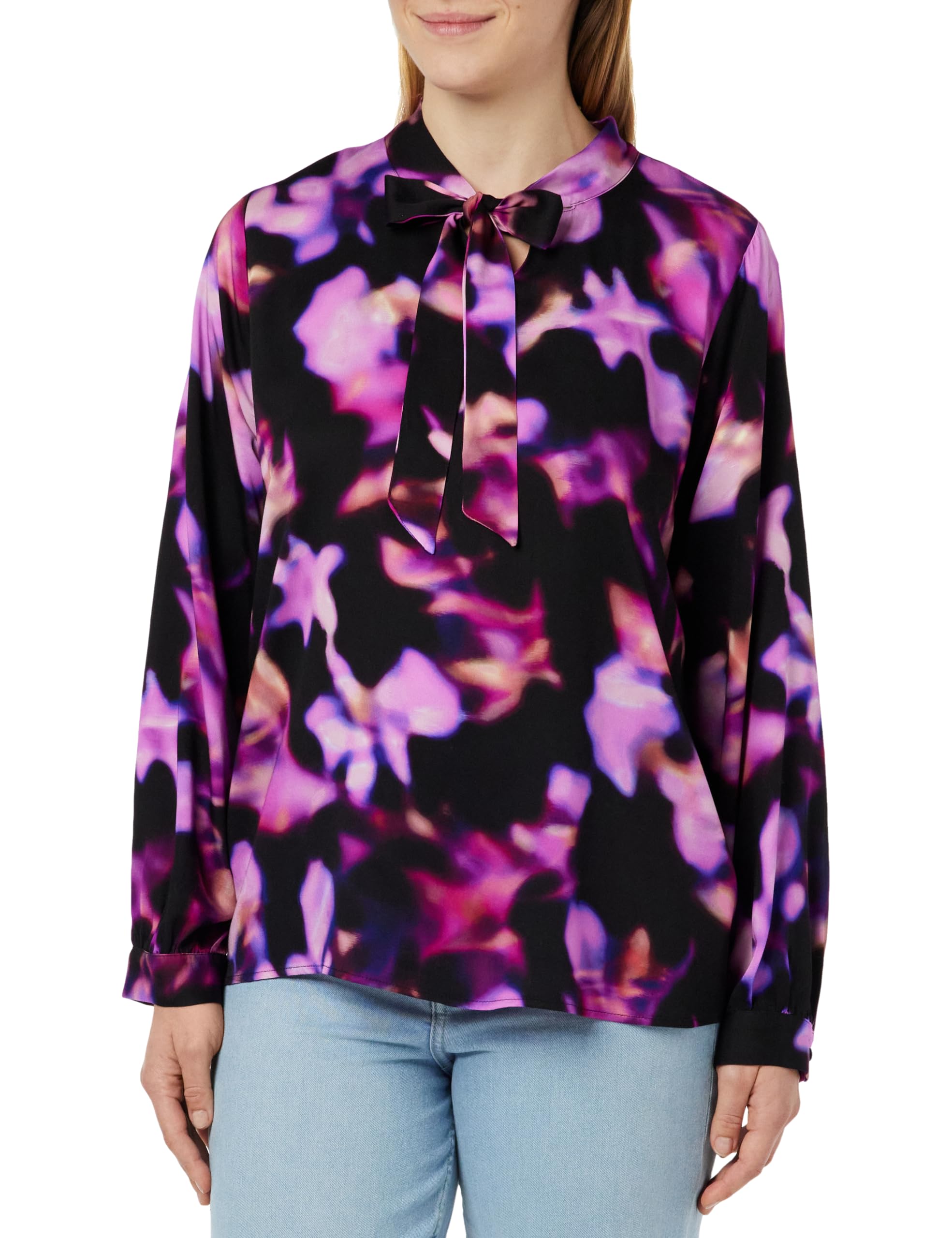 comma-schluppenbluse-bluse-mit-allover-muster-gr-e-38 image 7
