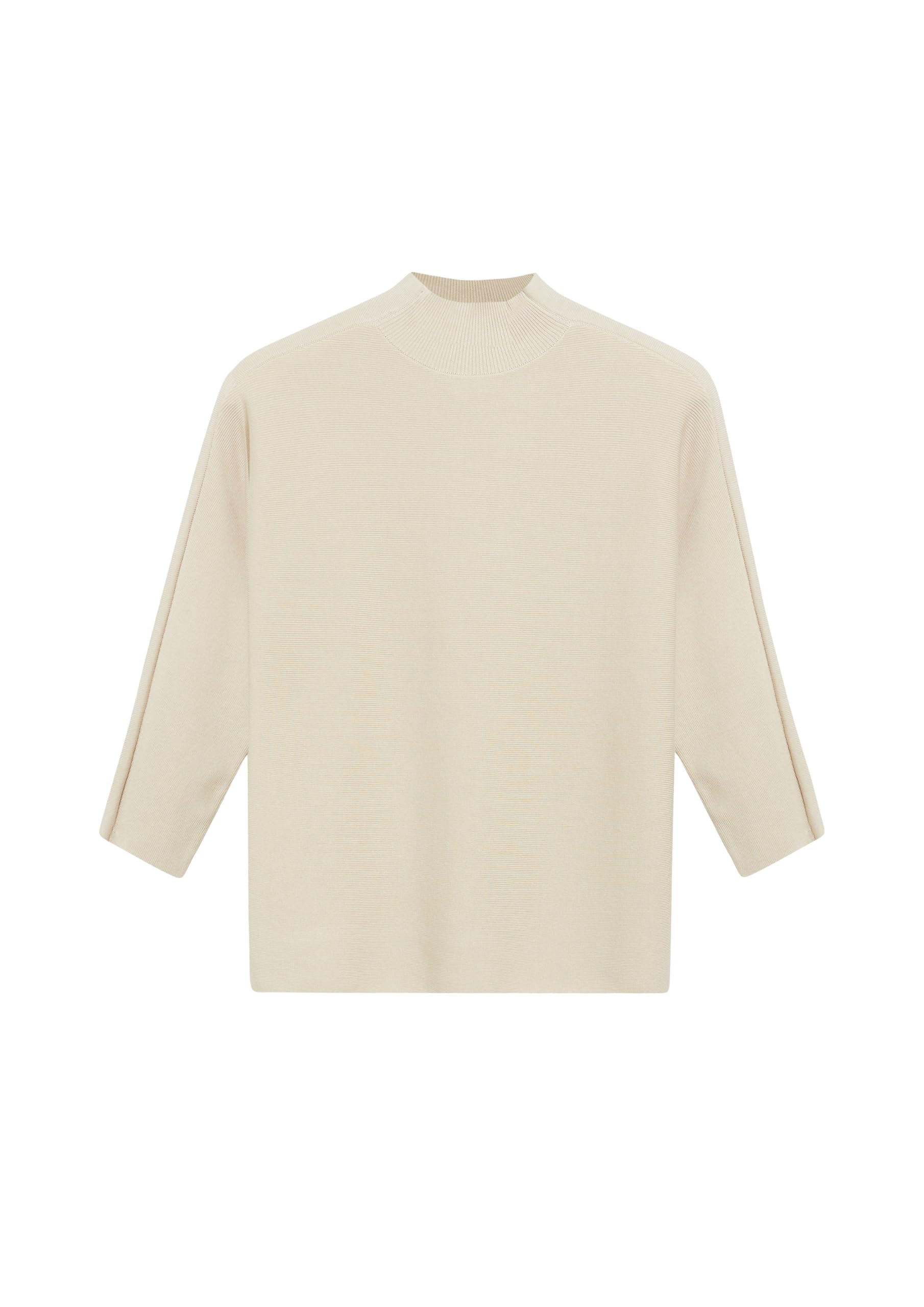 comma-knitwear-feinstrickpullover-3-4-arm-beige image 4