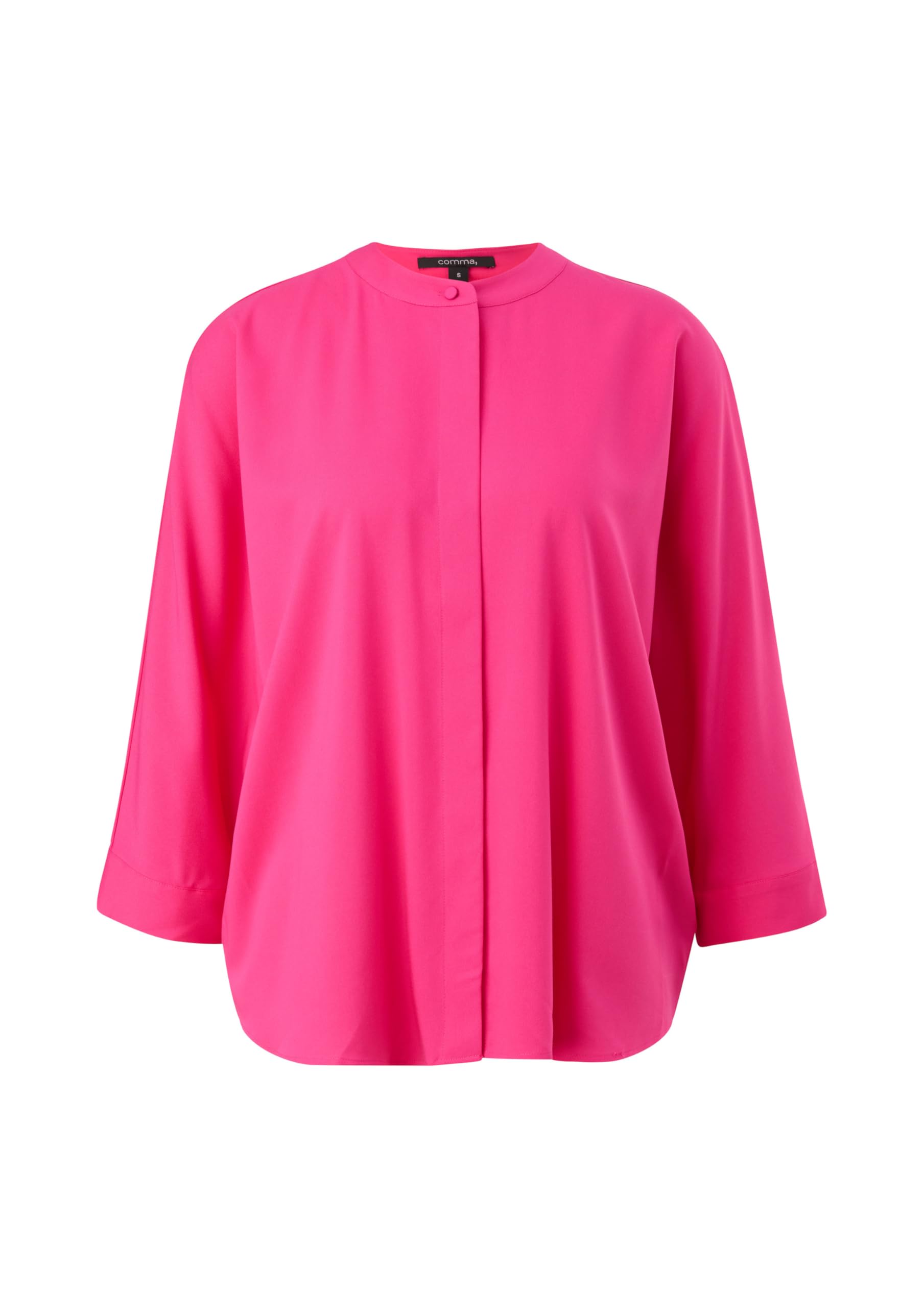 comma-bluse-pink-4462-damen-twill-business image 4