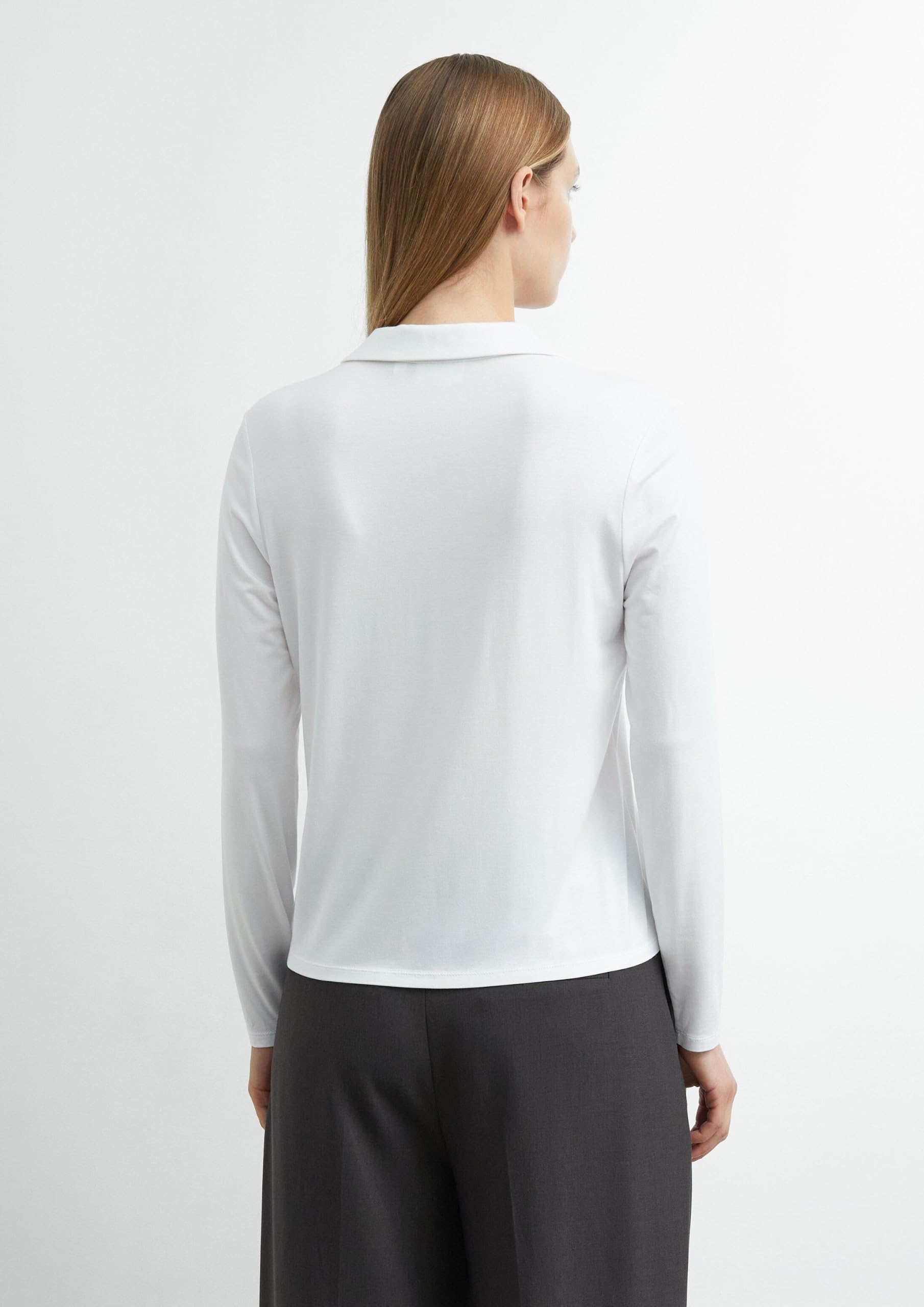 comma-bluse-jersey-t-shirt-gr-34-regular-hemdkragen-knopfleiste image 7