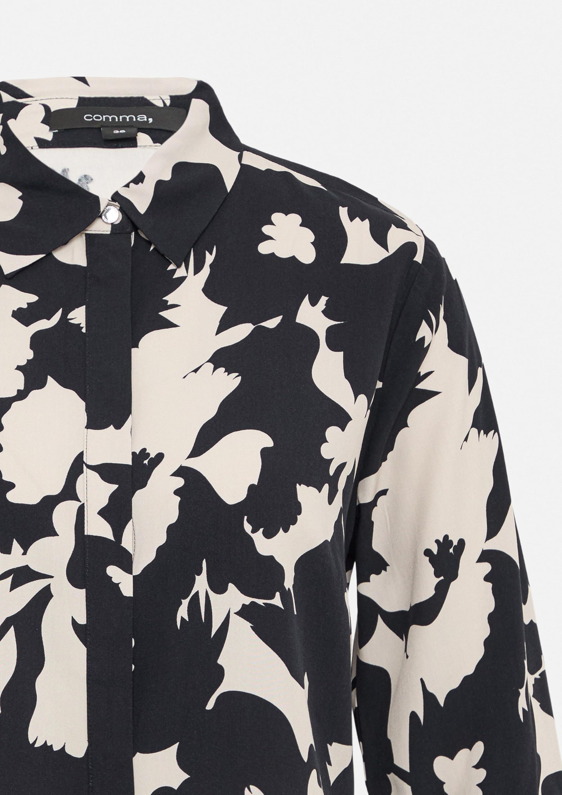 comma-bluse-2163901-3-4-arm-gr-e-38-blusenshirt image 6